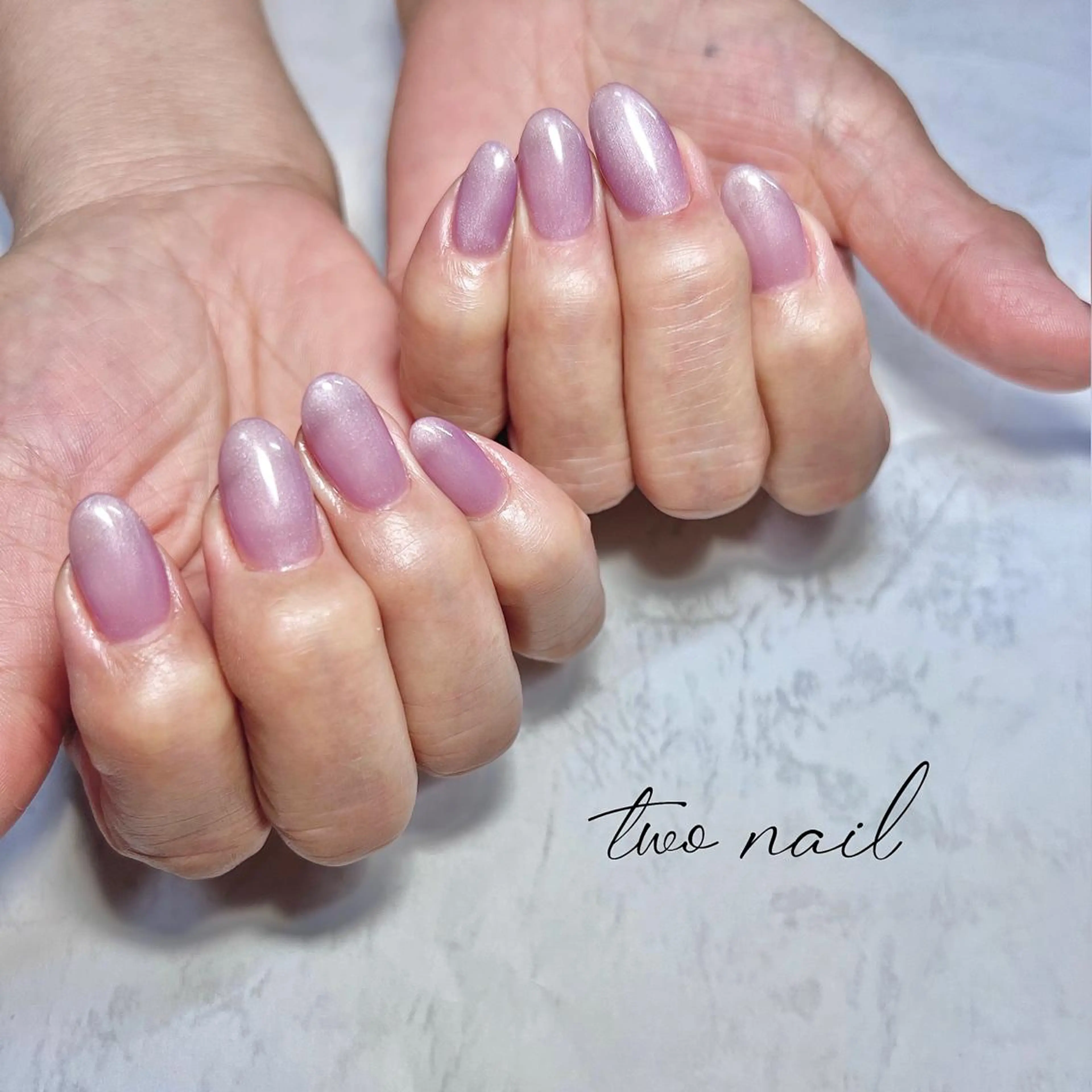 ネイル アートネイル フットネイル ハート マグネットネイル ニュアンスネイル ハンドネイル two nailのネイルデザイン