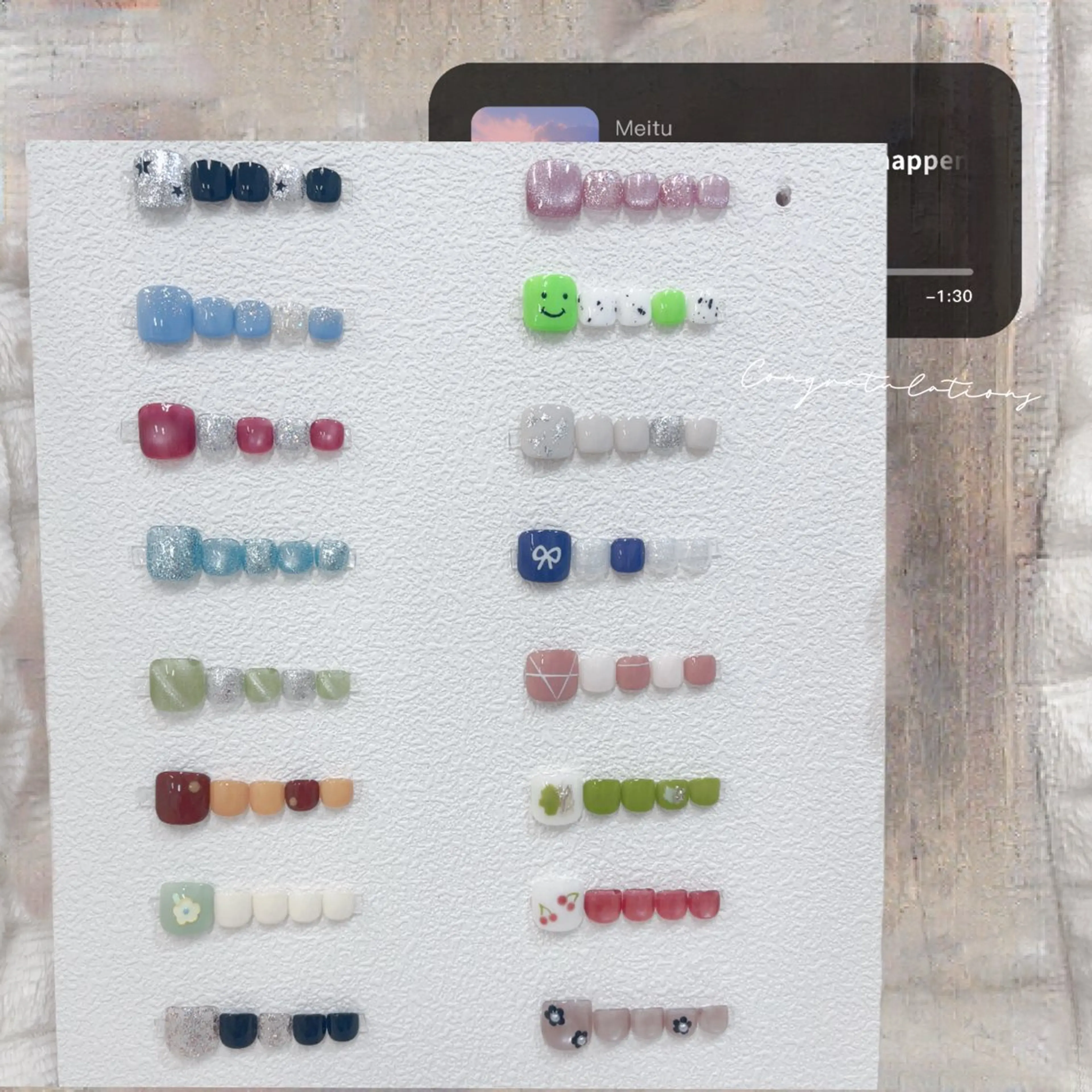 🍀夏季限定🍀定額デザインの写真