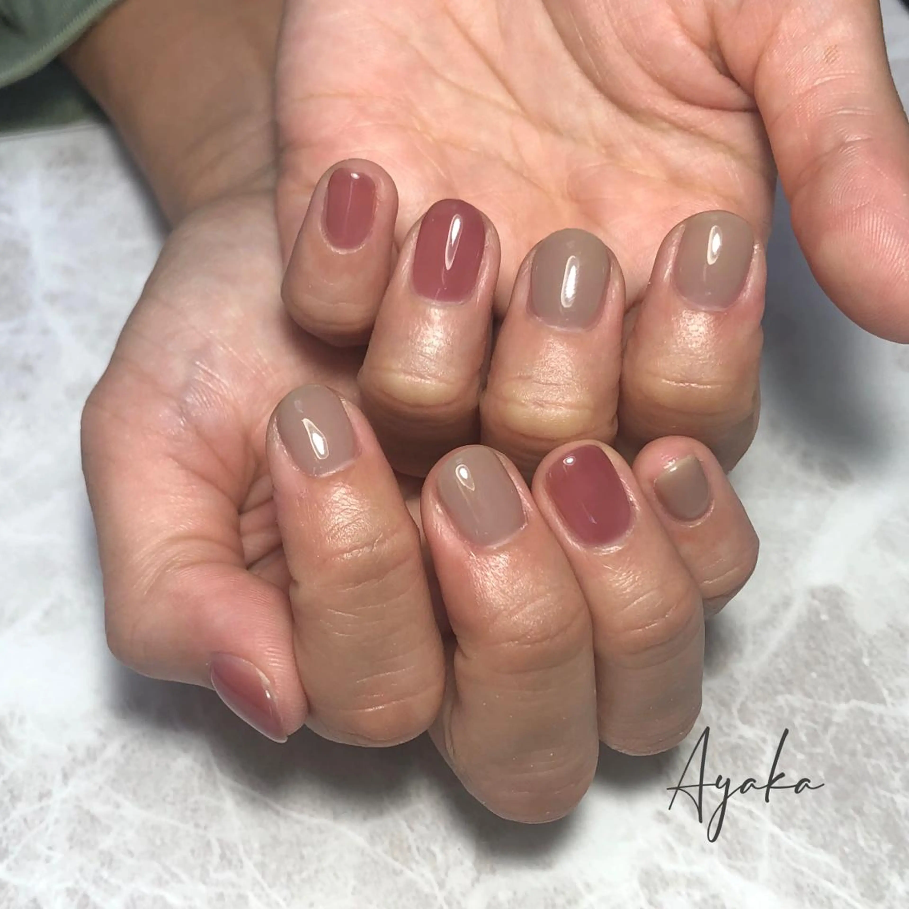 ネイル ハンドネイル Ayaka .のネイルデザイン