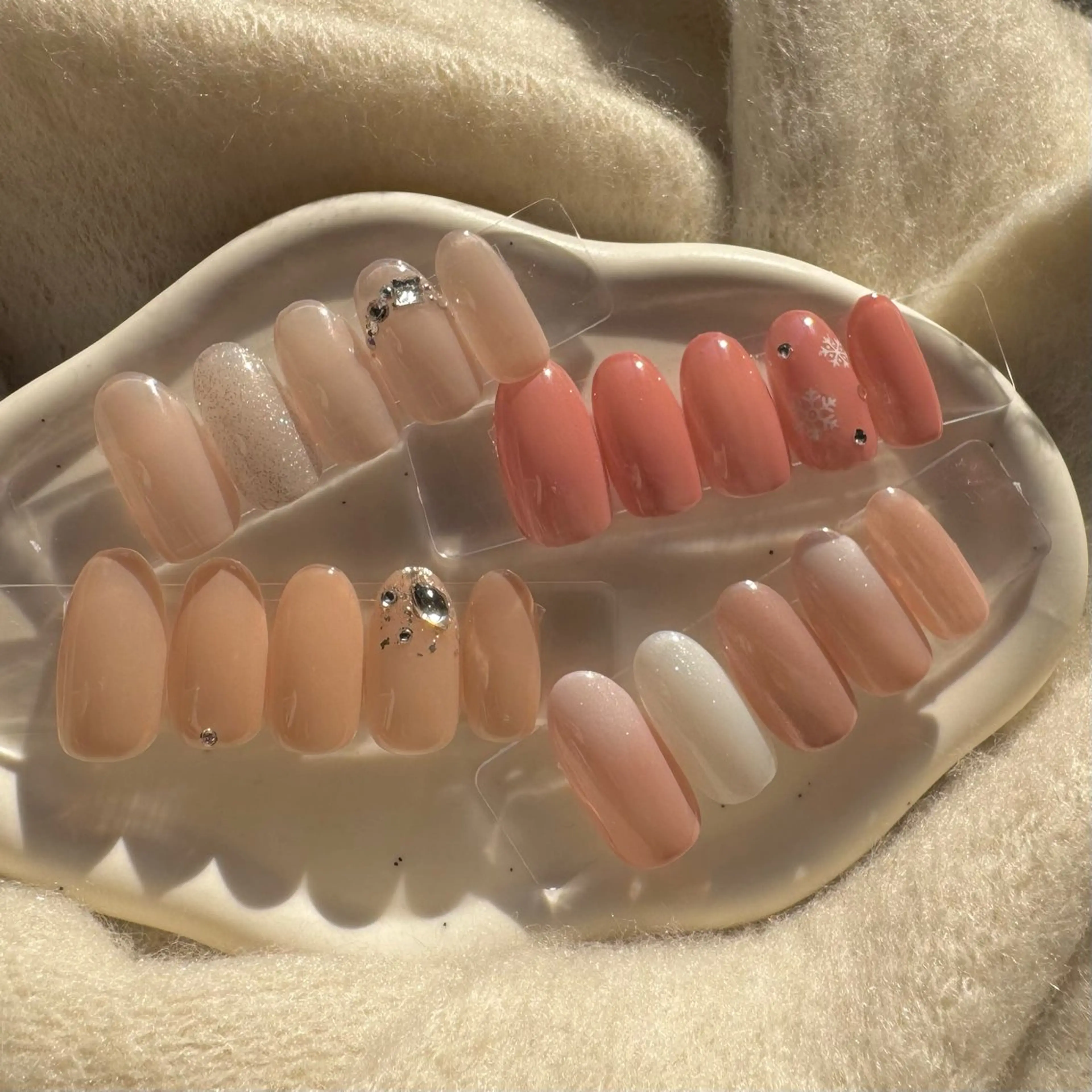 🍰定額シンプルアート⋆☽︎·̩͙ オフ・ケア込の写真