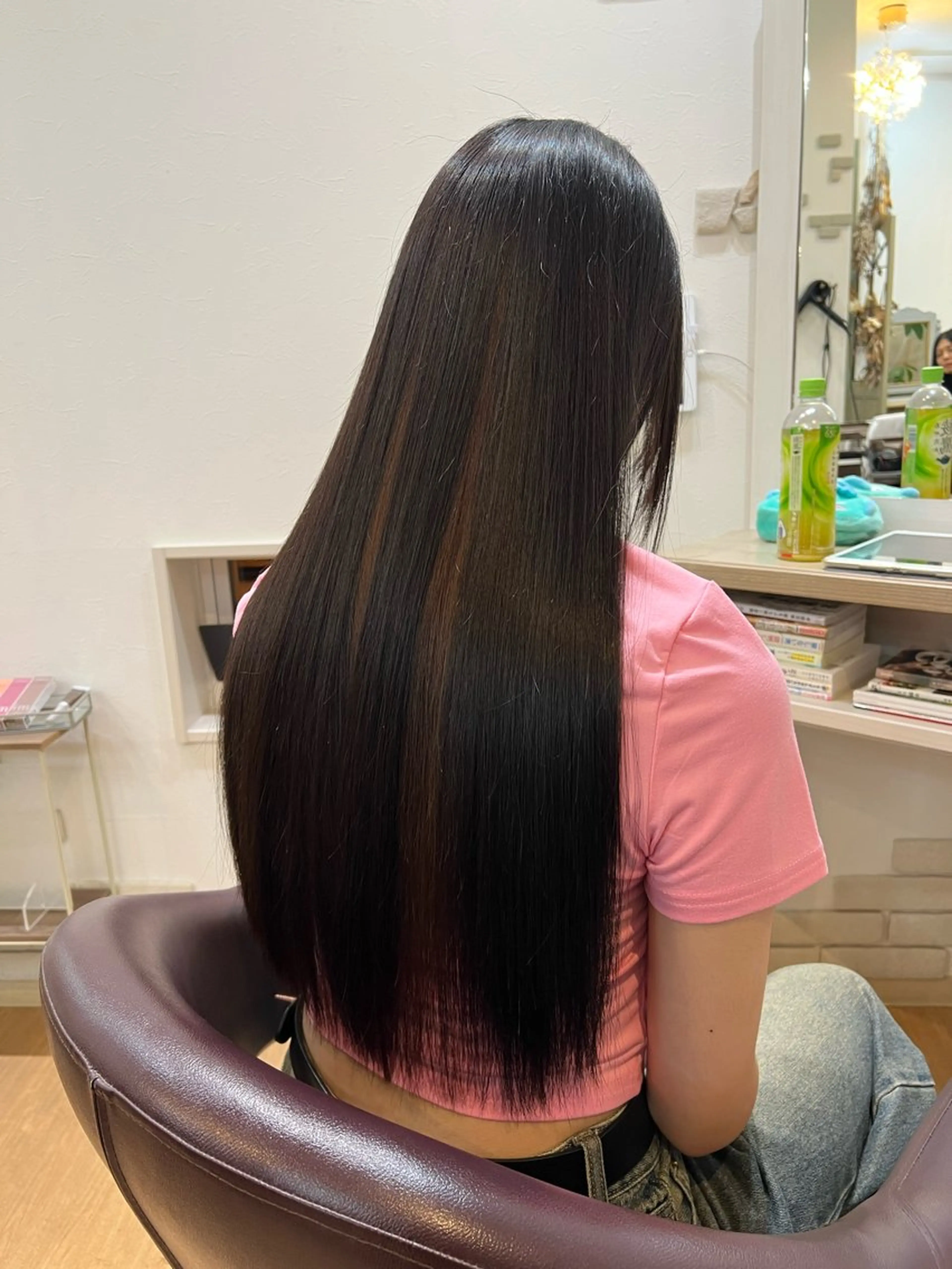 ロング 縮毛矯正 カット 縮毛矯正 reco所属・reco / ユメカのヘアスタイル