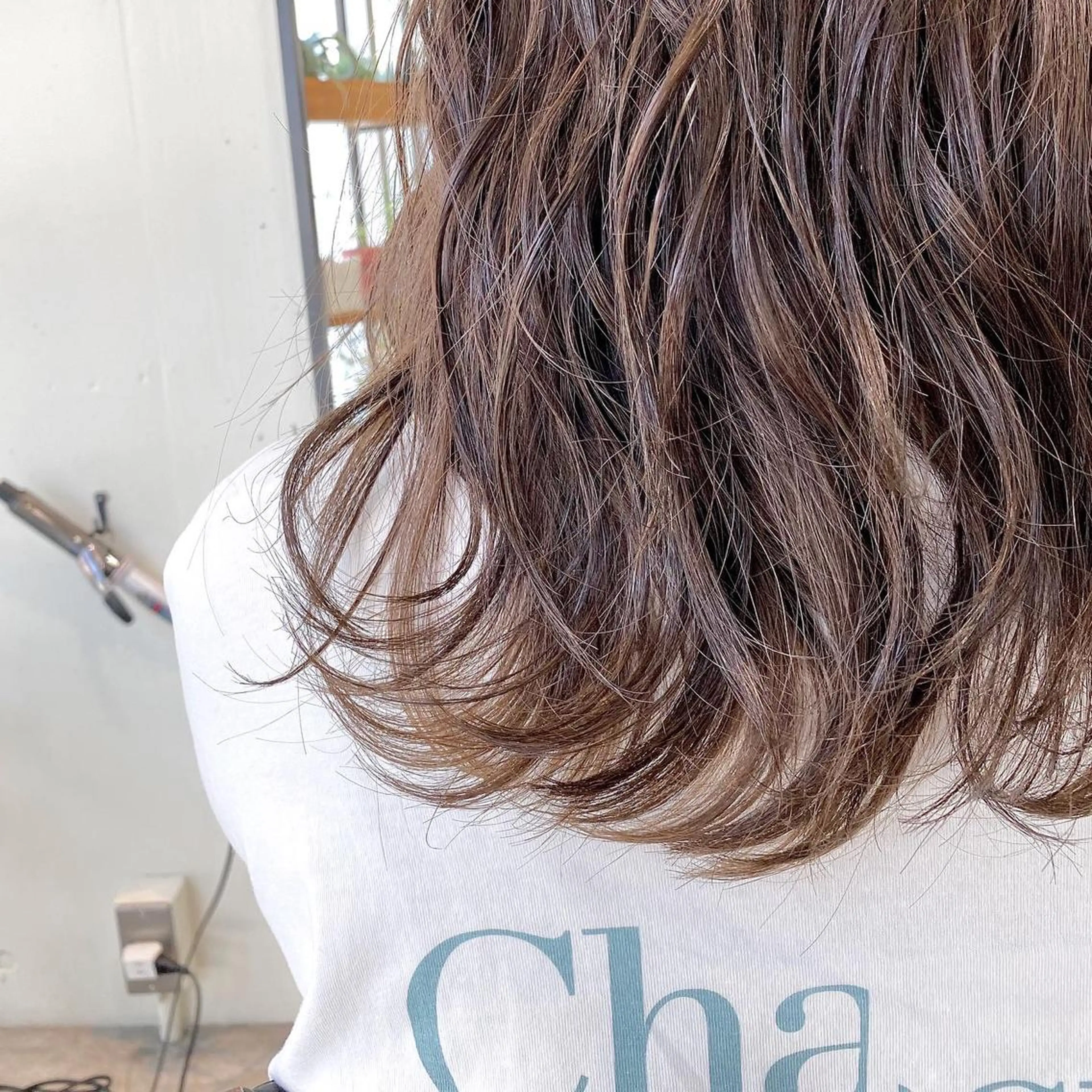 セミロング カラー ヘアアレンジ カット ヘアカラー トリートメント ヘッドスパ tane.所属・【ダメージレス施術】 【透明感】北村 拓也のヘアスタイル