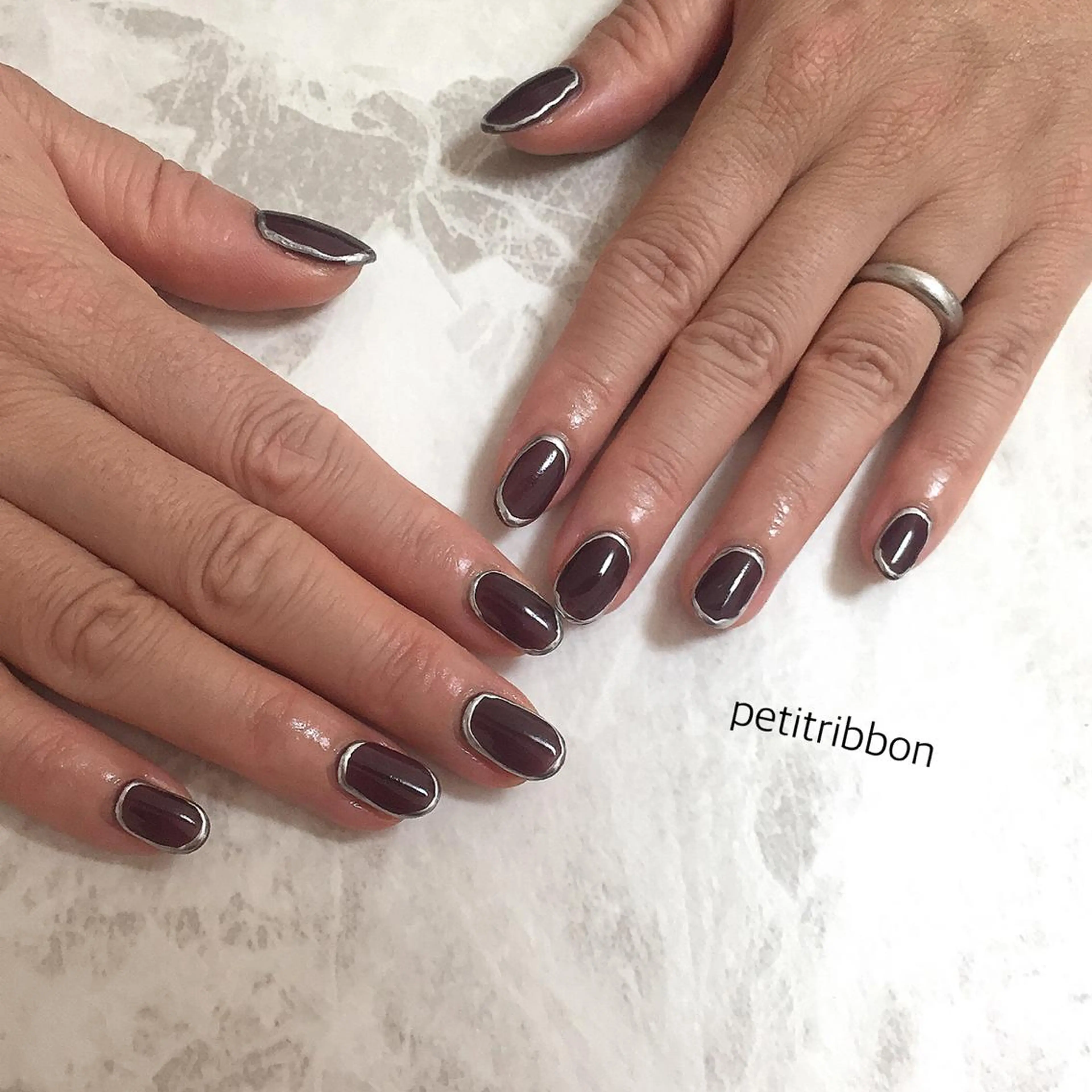 ネイル ネイルPetit Ribbonのネイルデザイン