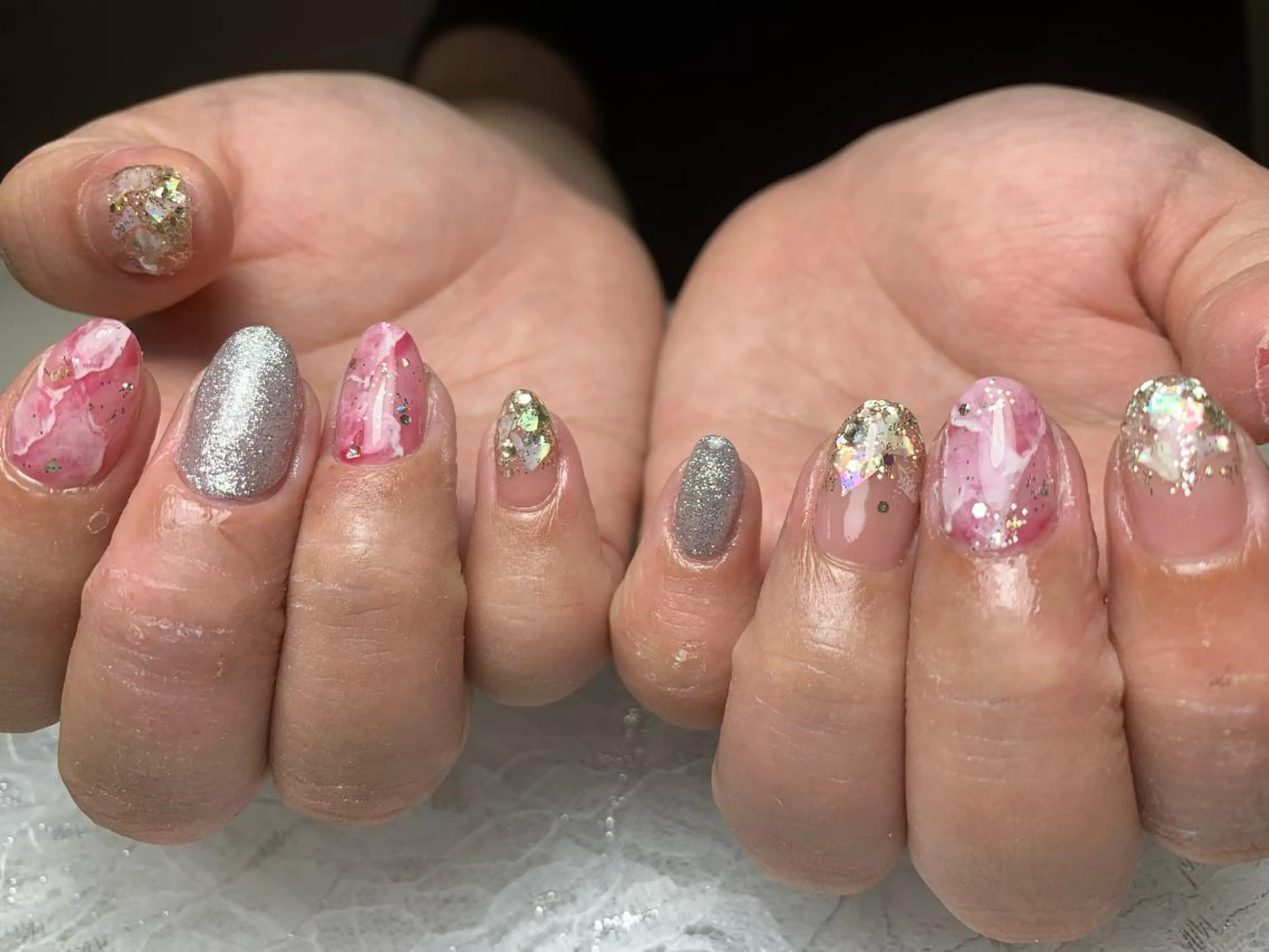 ネイル マルサンカクシカク所属・○△□ 守口市のネイルデザイン