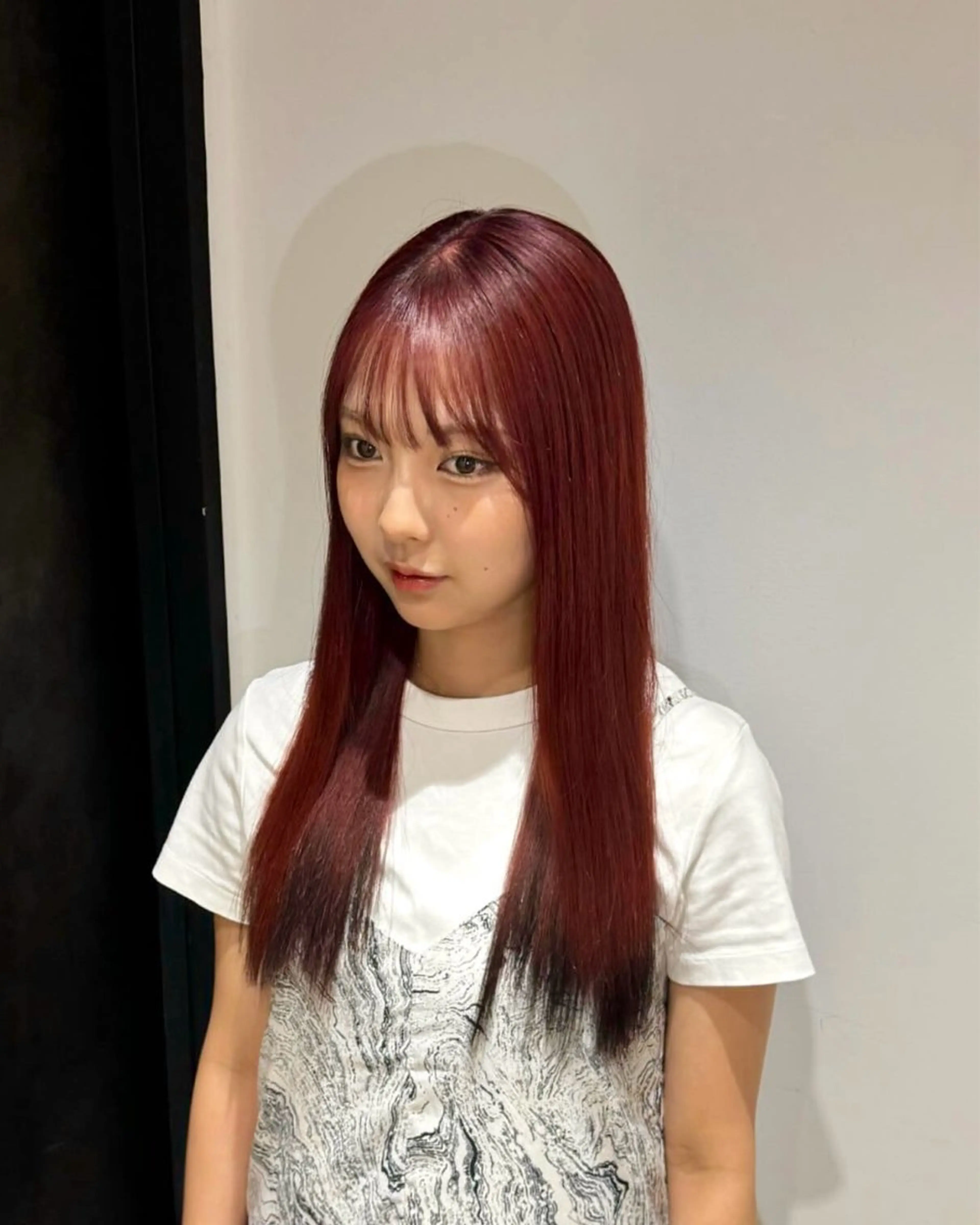 ロング カラー SALOWIN 原宿 IL Salice所属・MIMI🌻໋᳝݊ 個性派カラー⑅ ⸝꙳のヘアスタイル