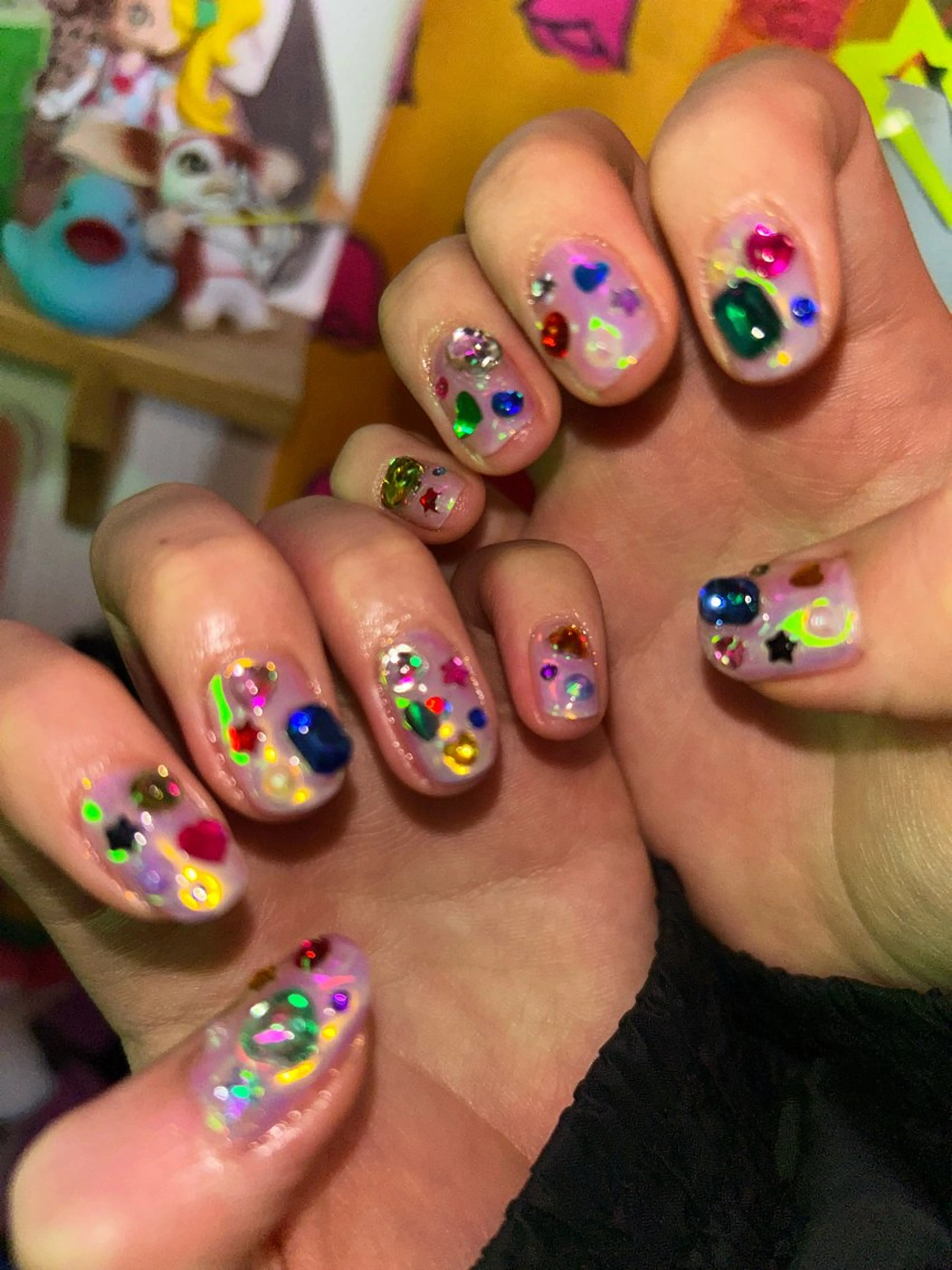 ネイル 福の爪 🍒福山千晴のネイルデザイン