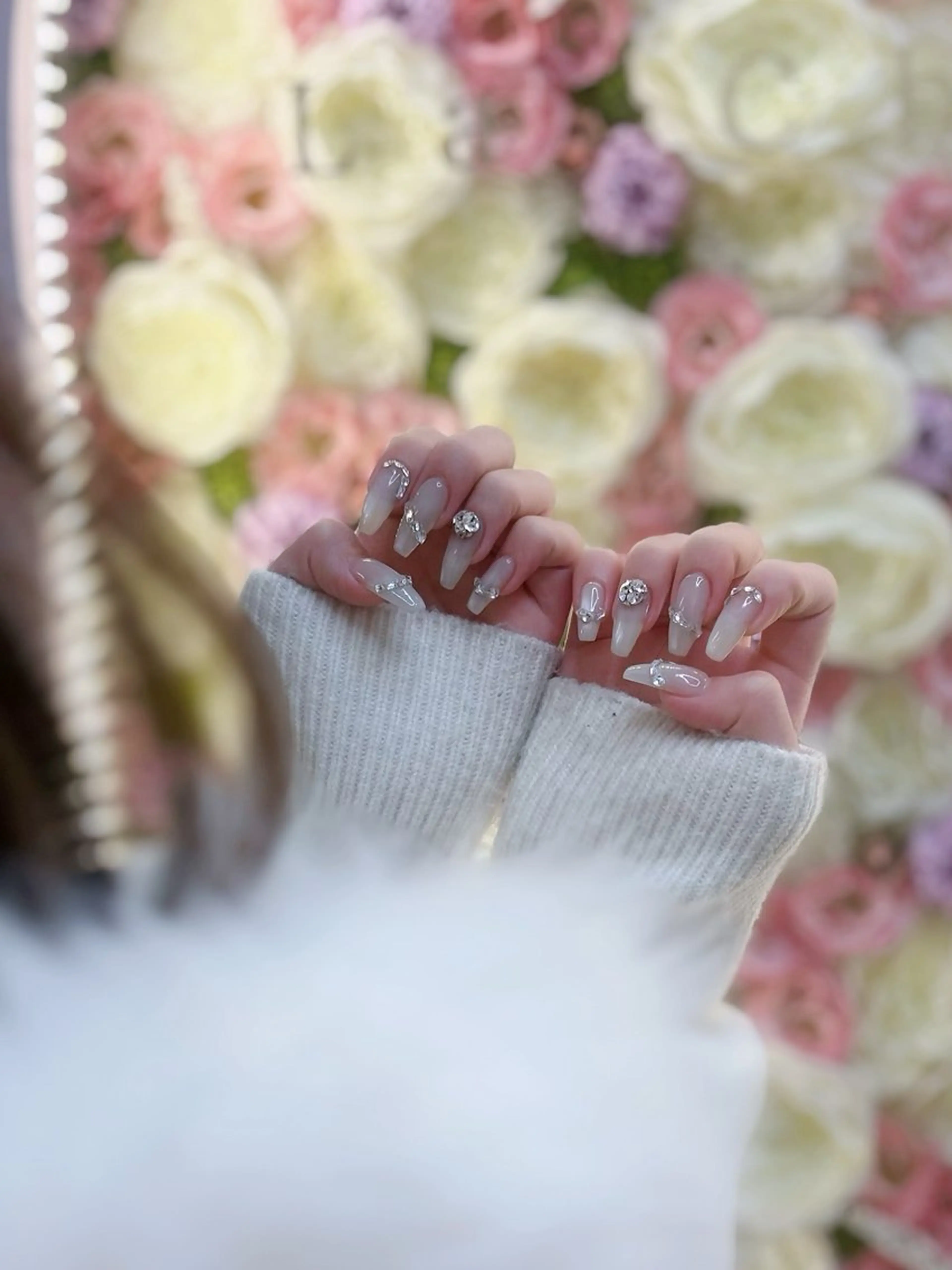 ネイル ハンドネイル La chouchou所属・透明感/フィルイン/ 亀戸5分ラシュシュのネイルデザイン