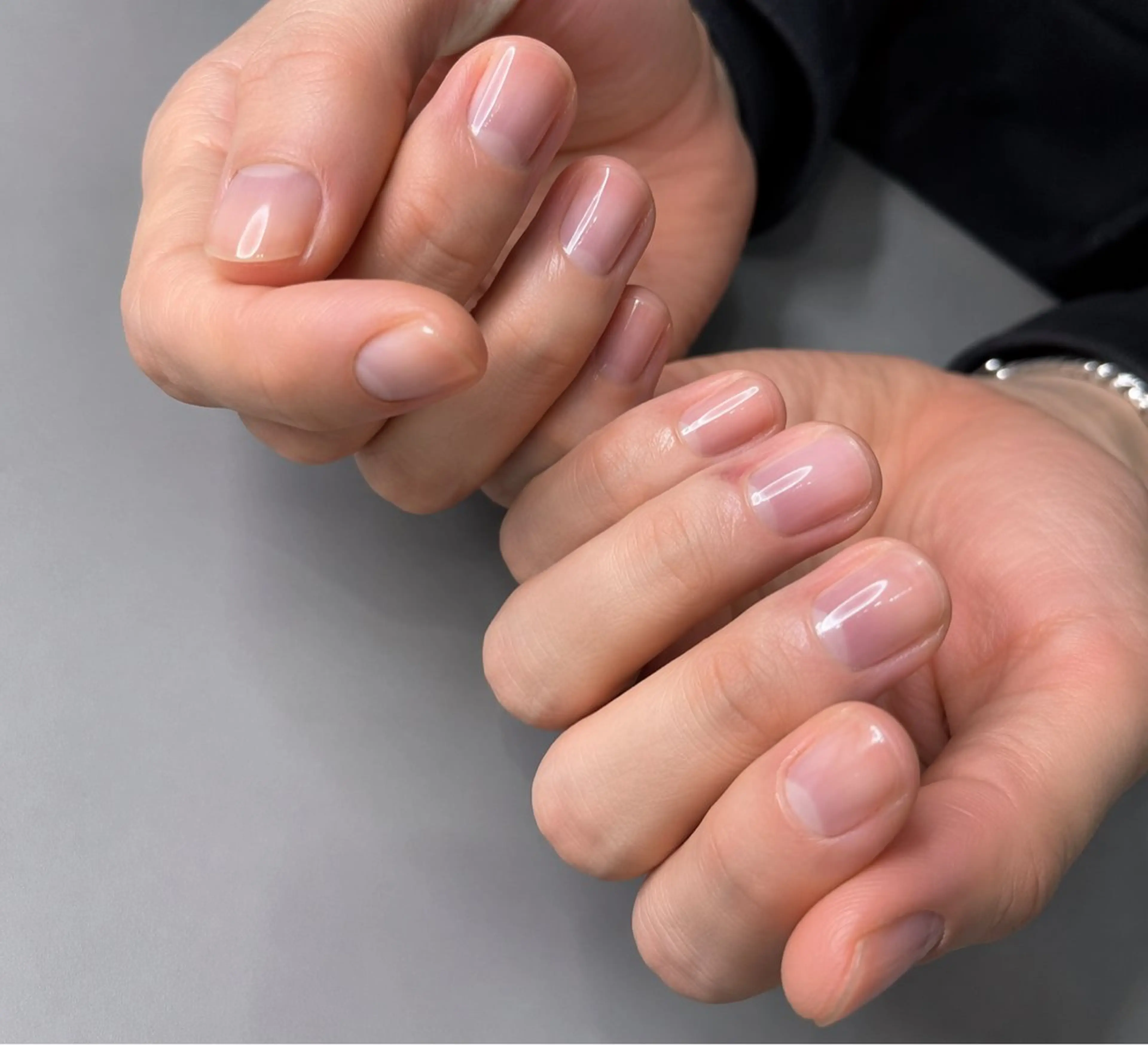 【4月限定価格】艶出し◎清潔感のあるクリアな指先に＊メンズネイルケア+クリア,¥4,800→¥3,800の写真