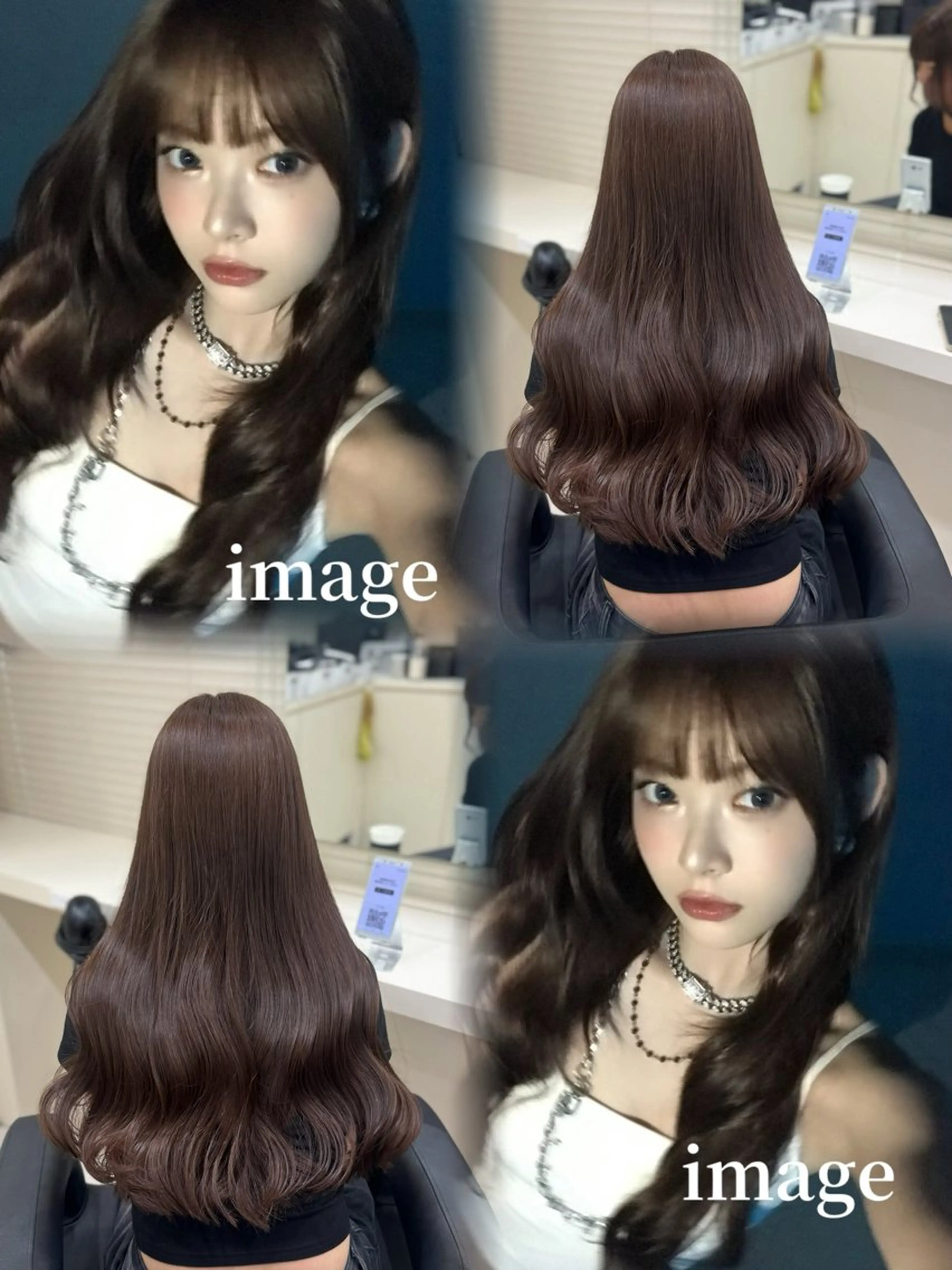 ロング カラー ヘアカラー 🤍韓国大人っぽ ベージュMAI🤍のヘアスタイル