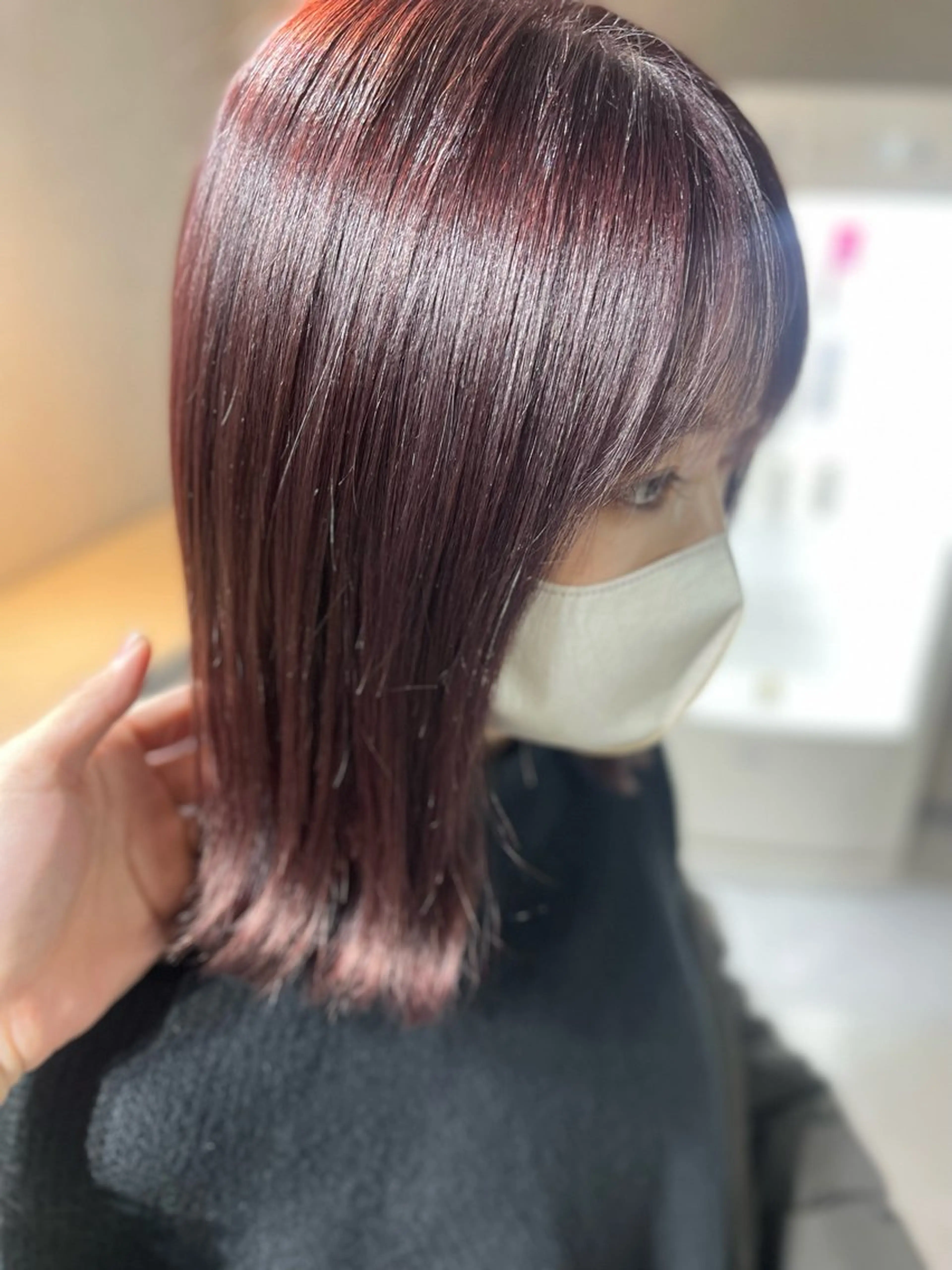 ミディアム カラー ヘアカラー トリートメント モテ髪支持率NO.1 KENJIROのヘアスタイル