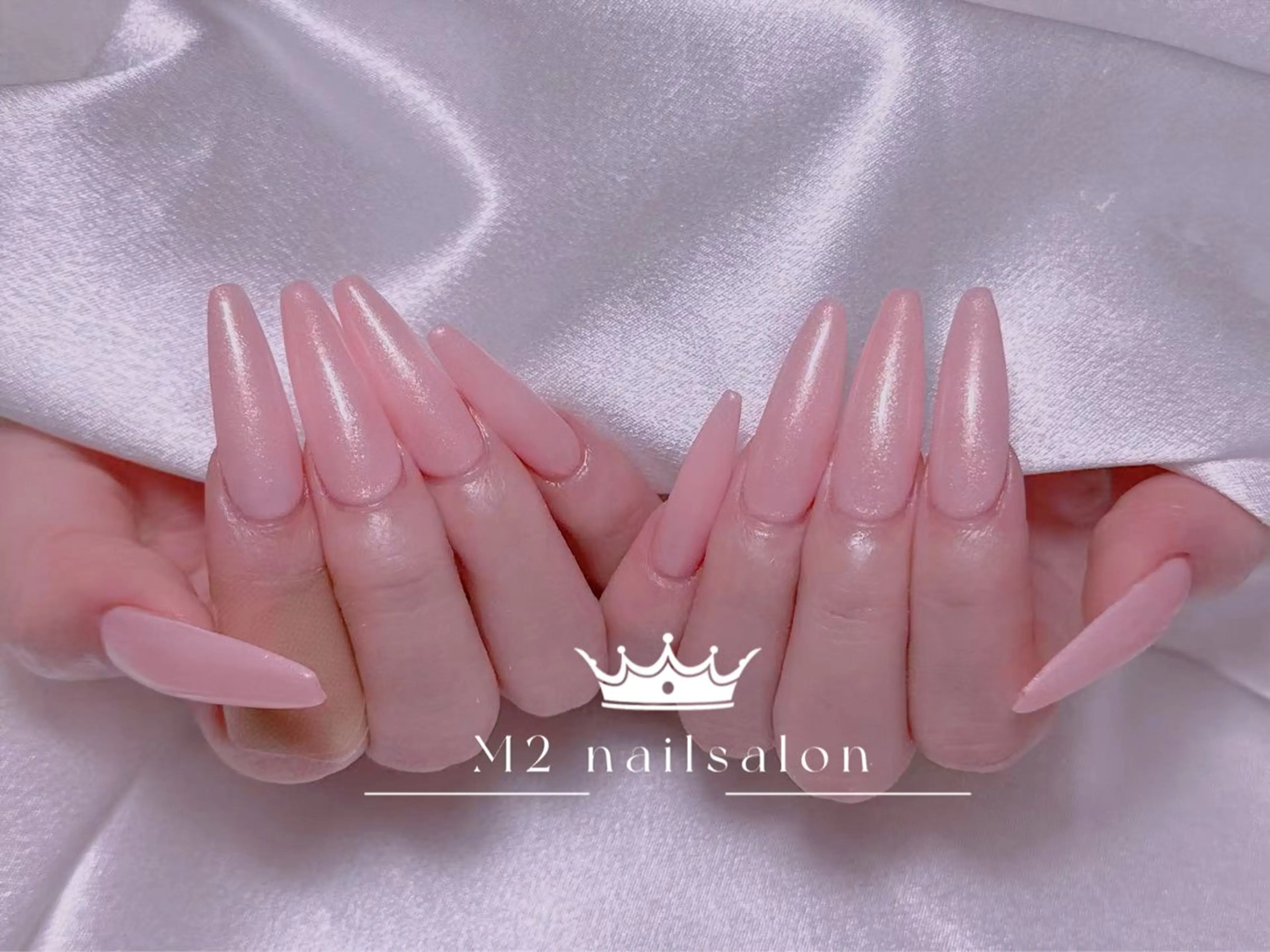 ネイル ハンドネイル 長さだし専門店 M2　rikaのネイルデザイン