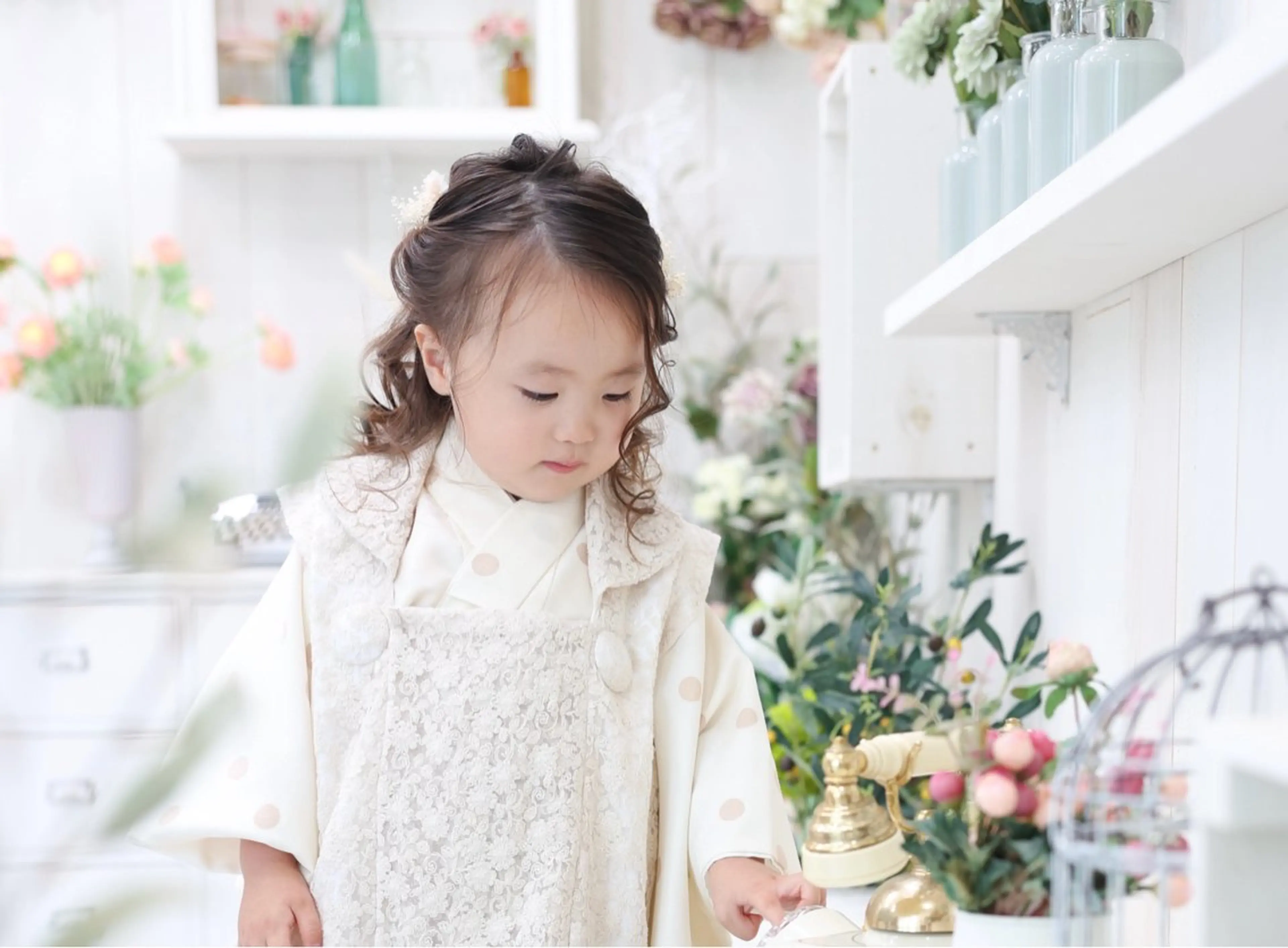 ミディアム ヘアアレンジ Studio taloのヘアスタイル