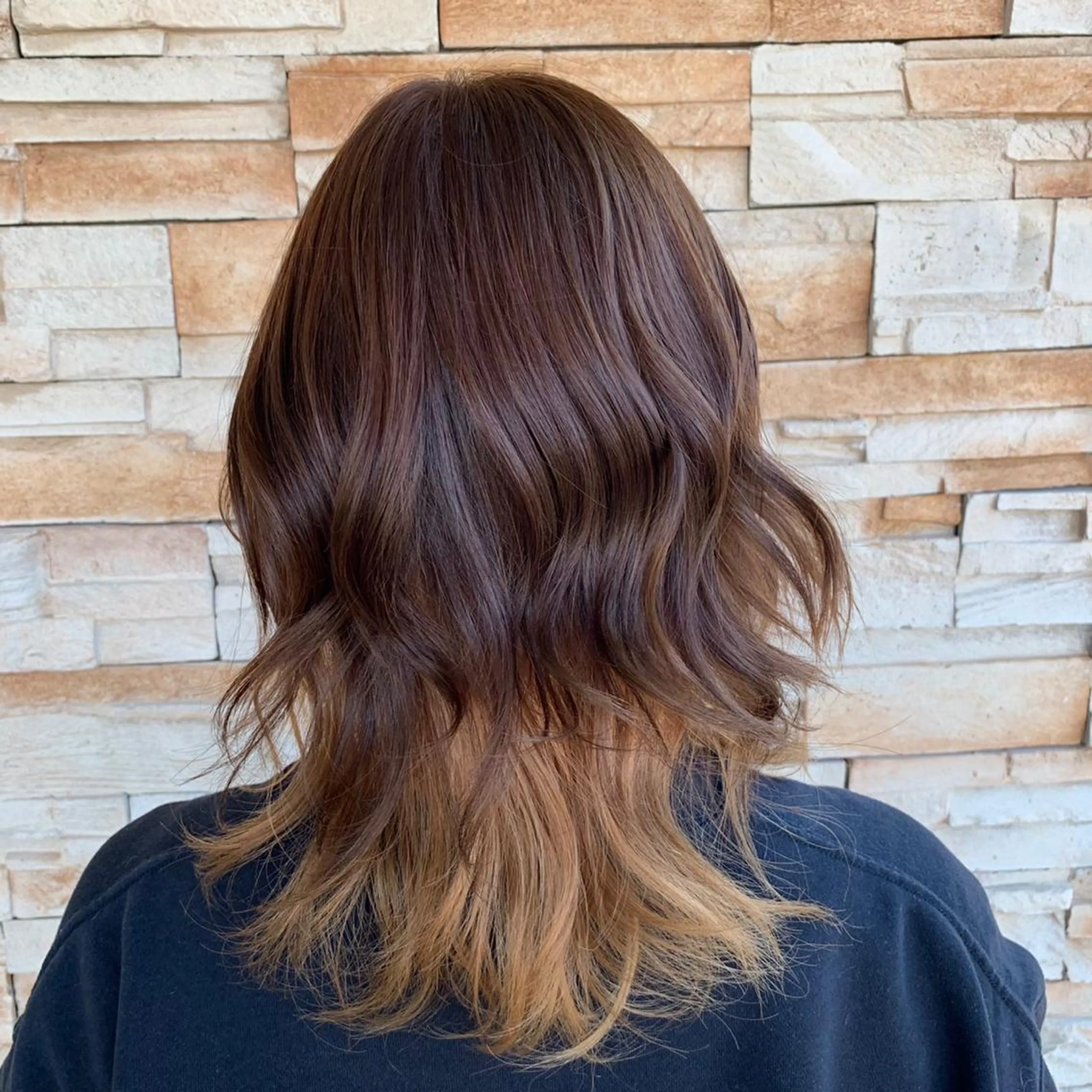 カラー 柴田 結衣のヘアスタイル