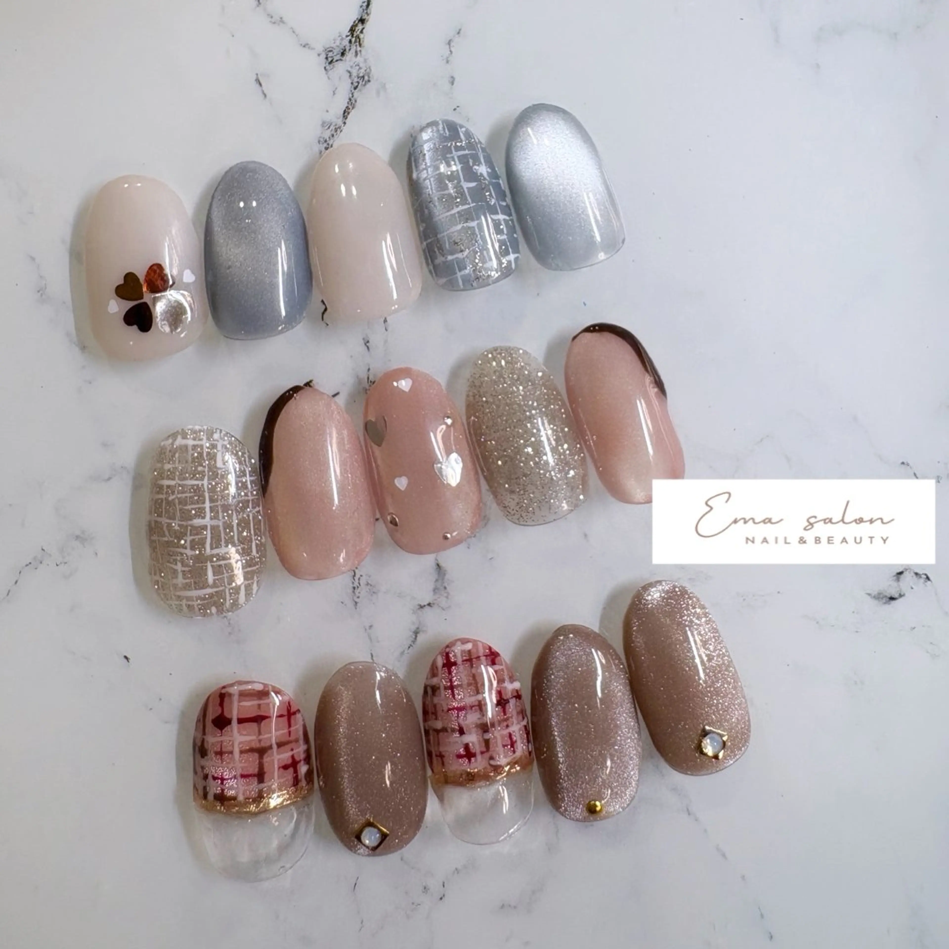 ネイル ハンドネイル Ema salon satomiのネイルデザイン