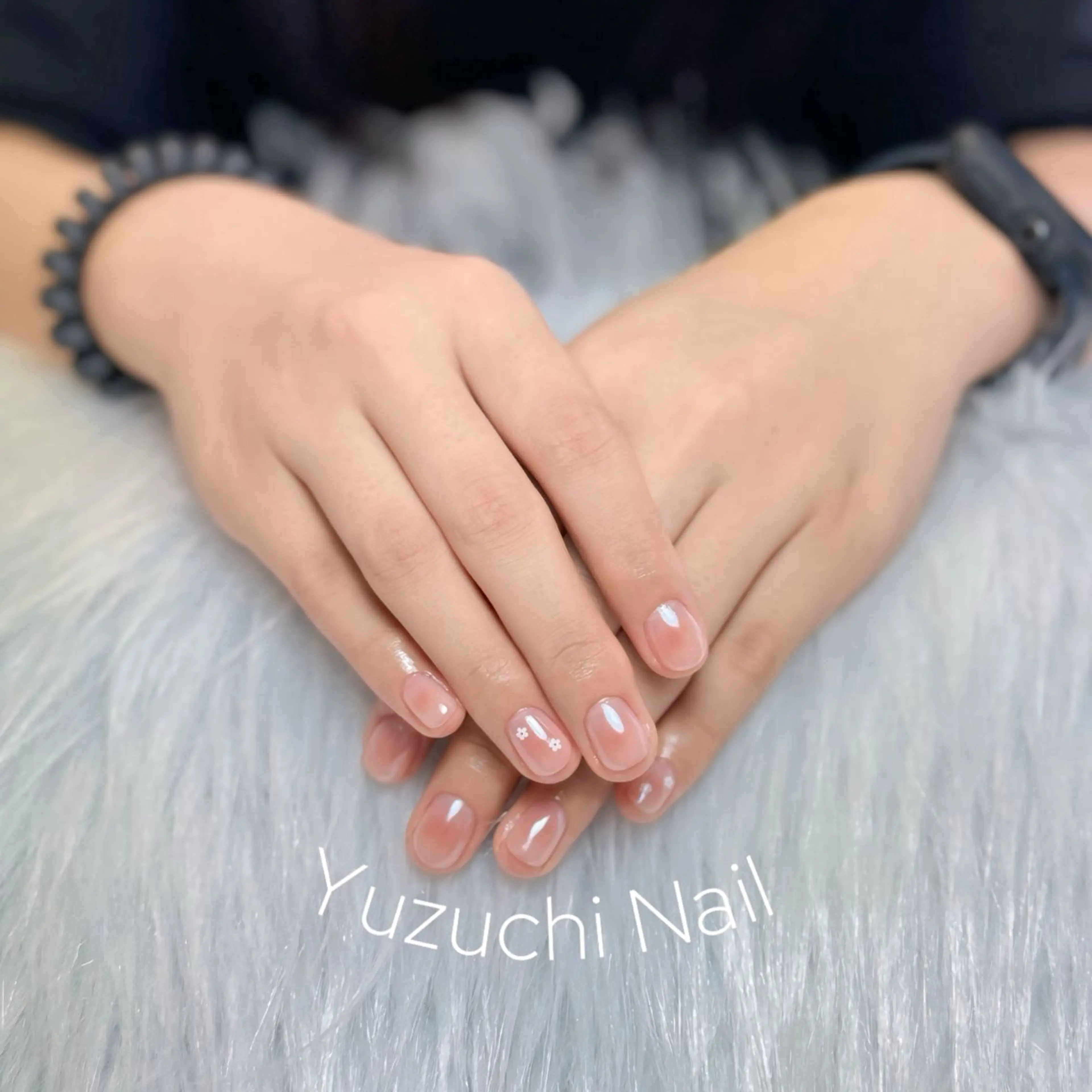 ネイル フットネイル 夏ネイル ワンホンネイル ハンドネイル ハンドケア Yuzuchi Nailのネイルデザイン