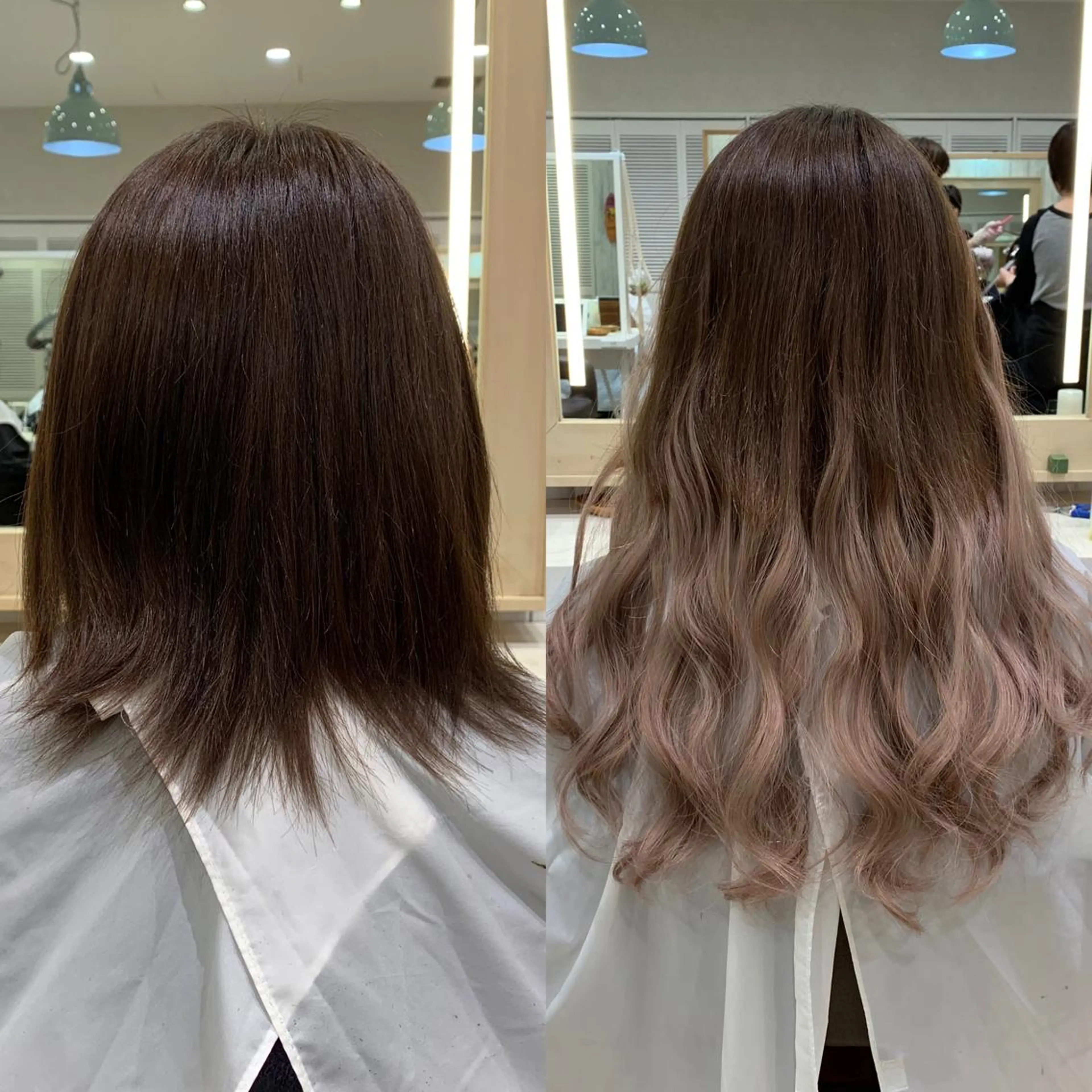 ロング カラー ヘアアレンジ マツエク・マツパ エクステ エクステ TATSUYA アートディレクターのヘアスタイル