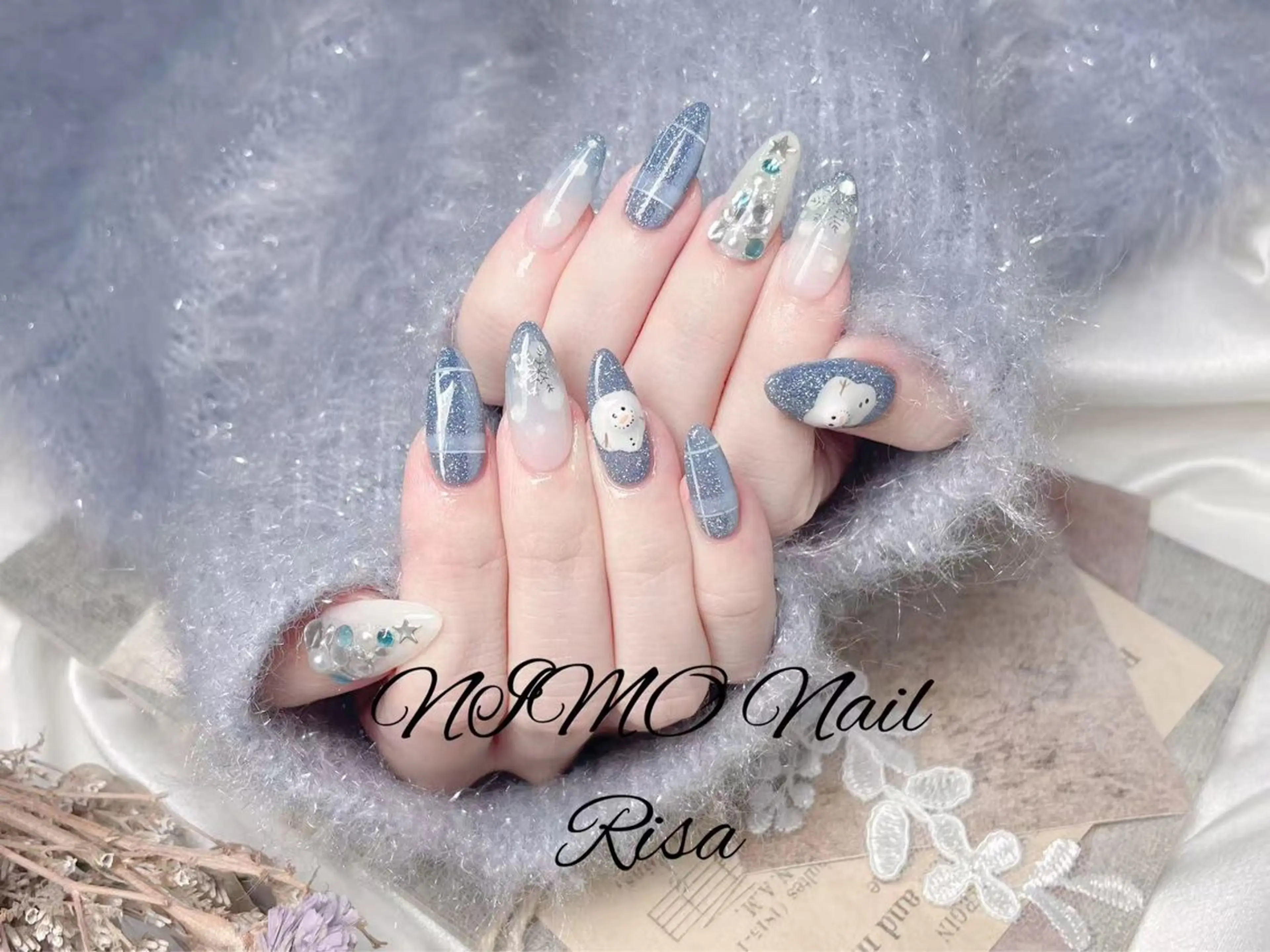 ネイル ハンドネイル RI SA☀️ リサのネイルデザイン