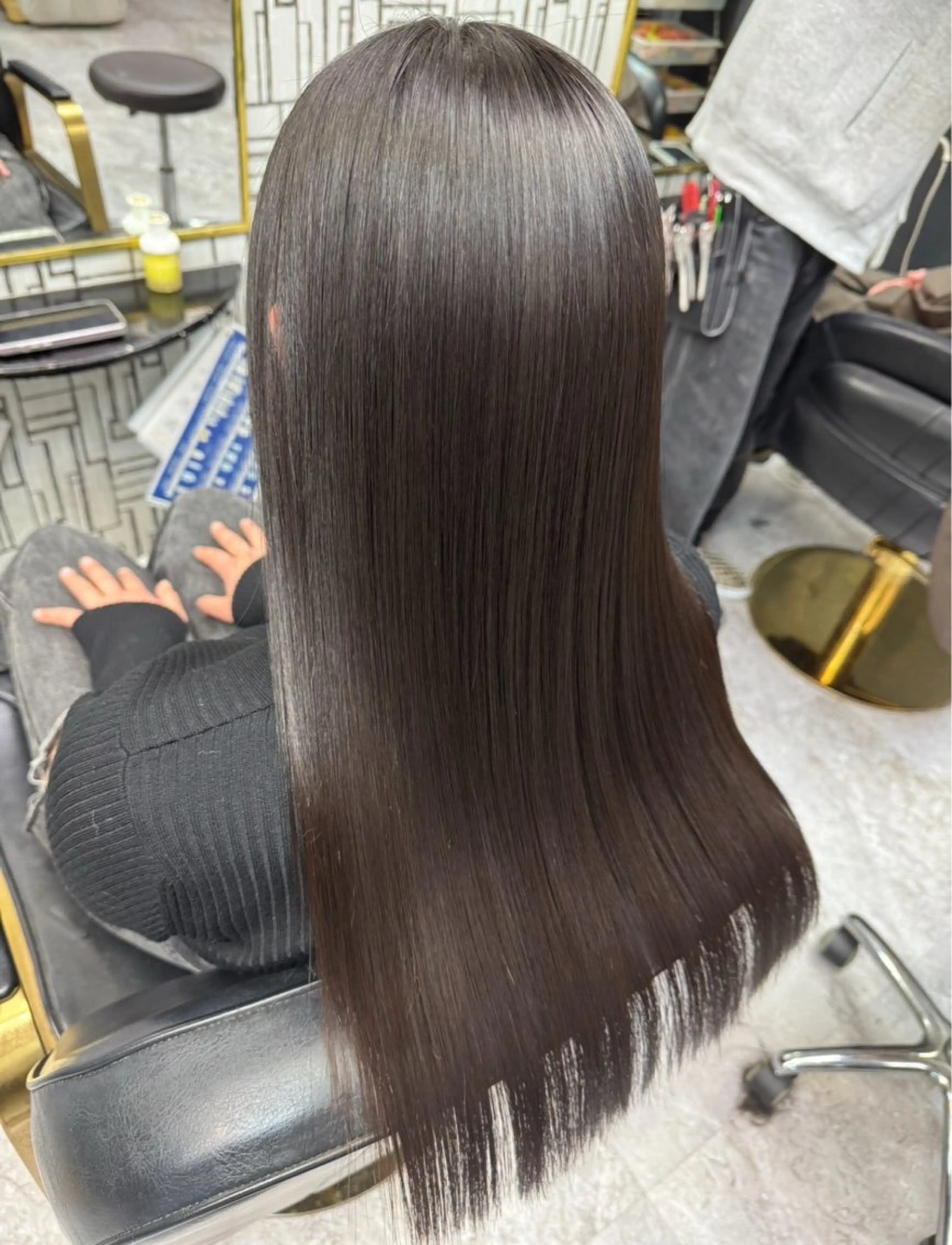 ロング ヘアカラー Charm久留米所属・冨吉 咲笑のヘアスタイル