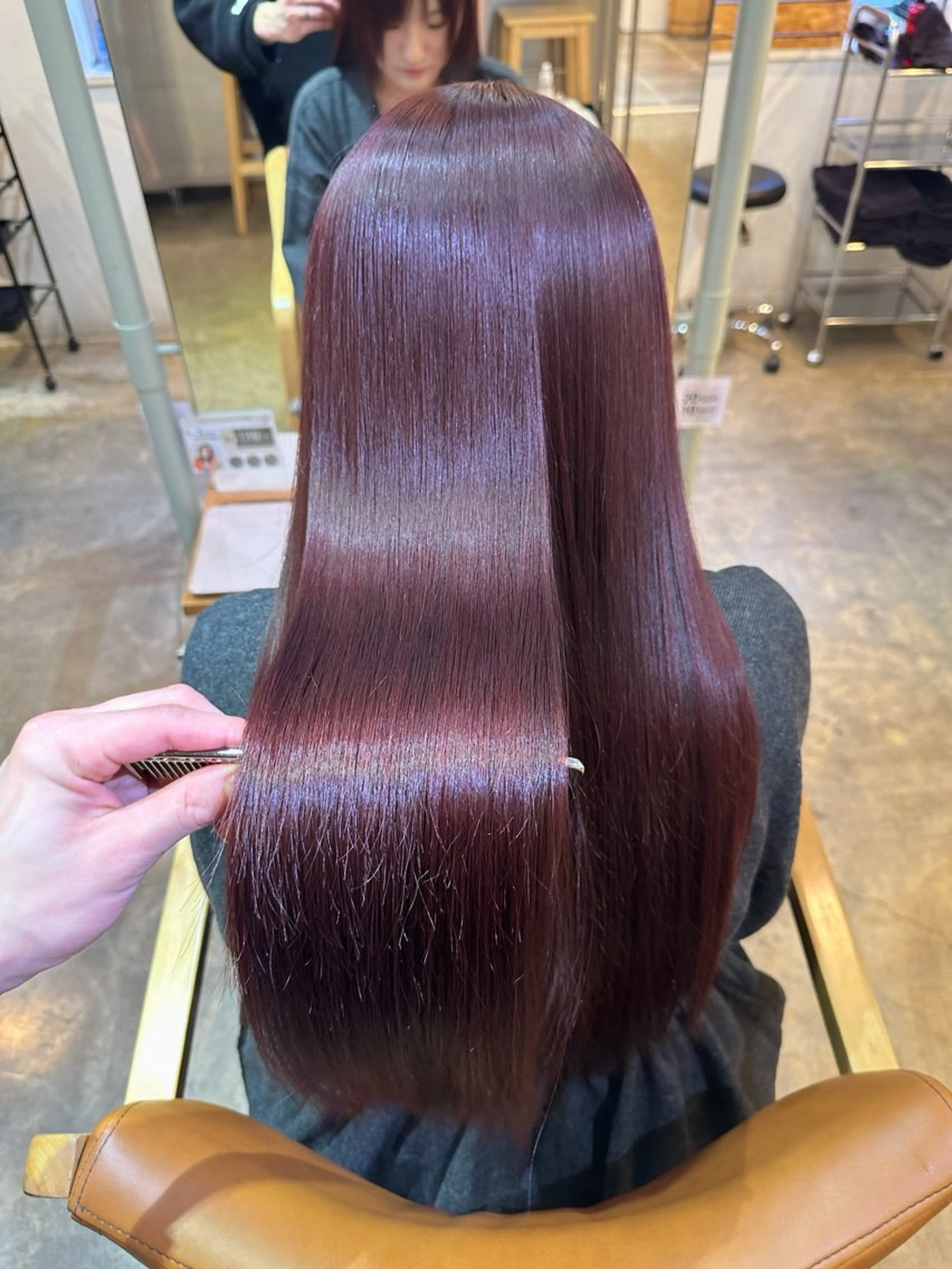 ロング 髪質改善【縮毛矯正】 No.1りょうかのヘアスタイル