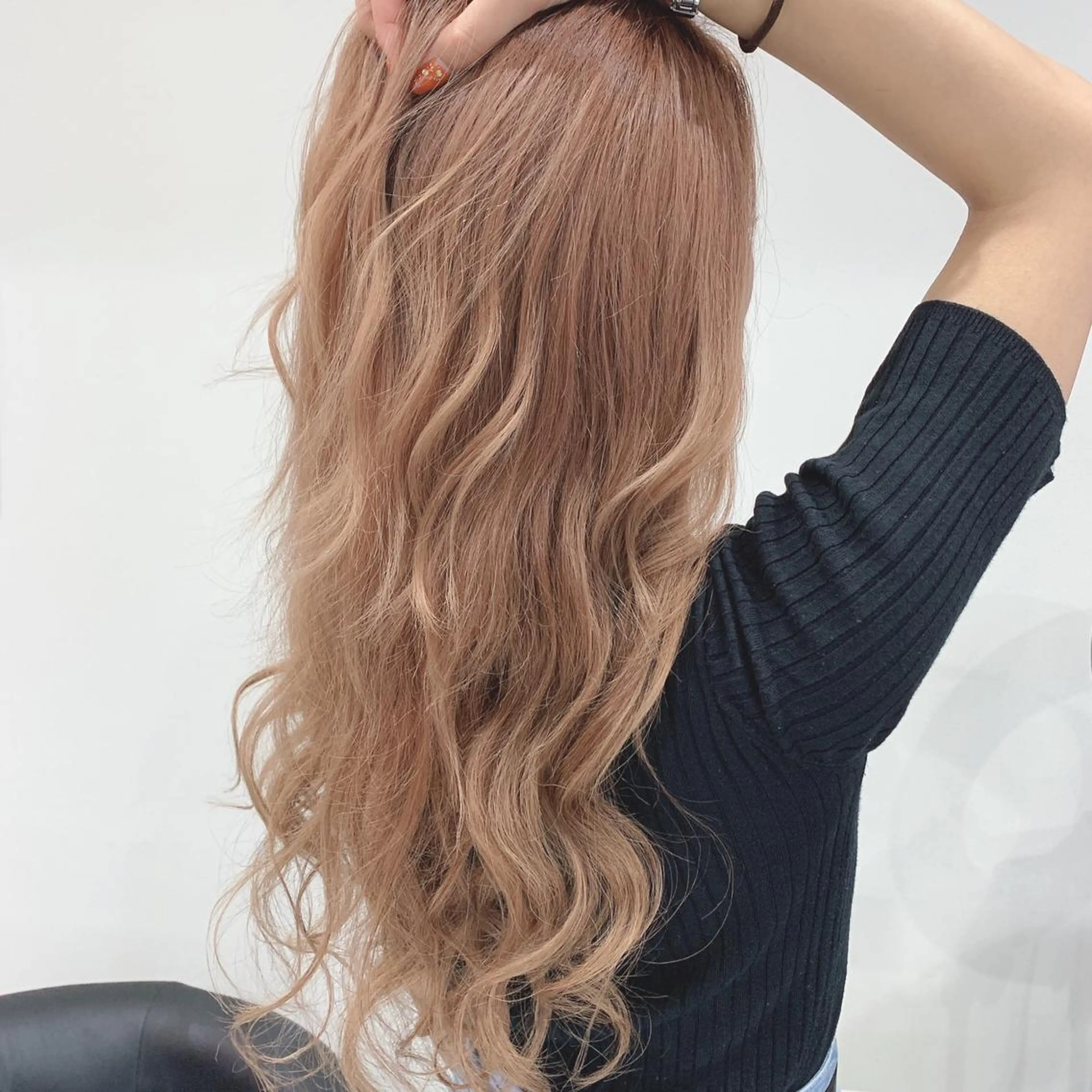 ロング エクステ YUDU🍊 germe/ジェルムのヘアスタイル