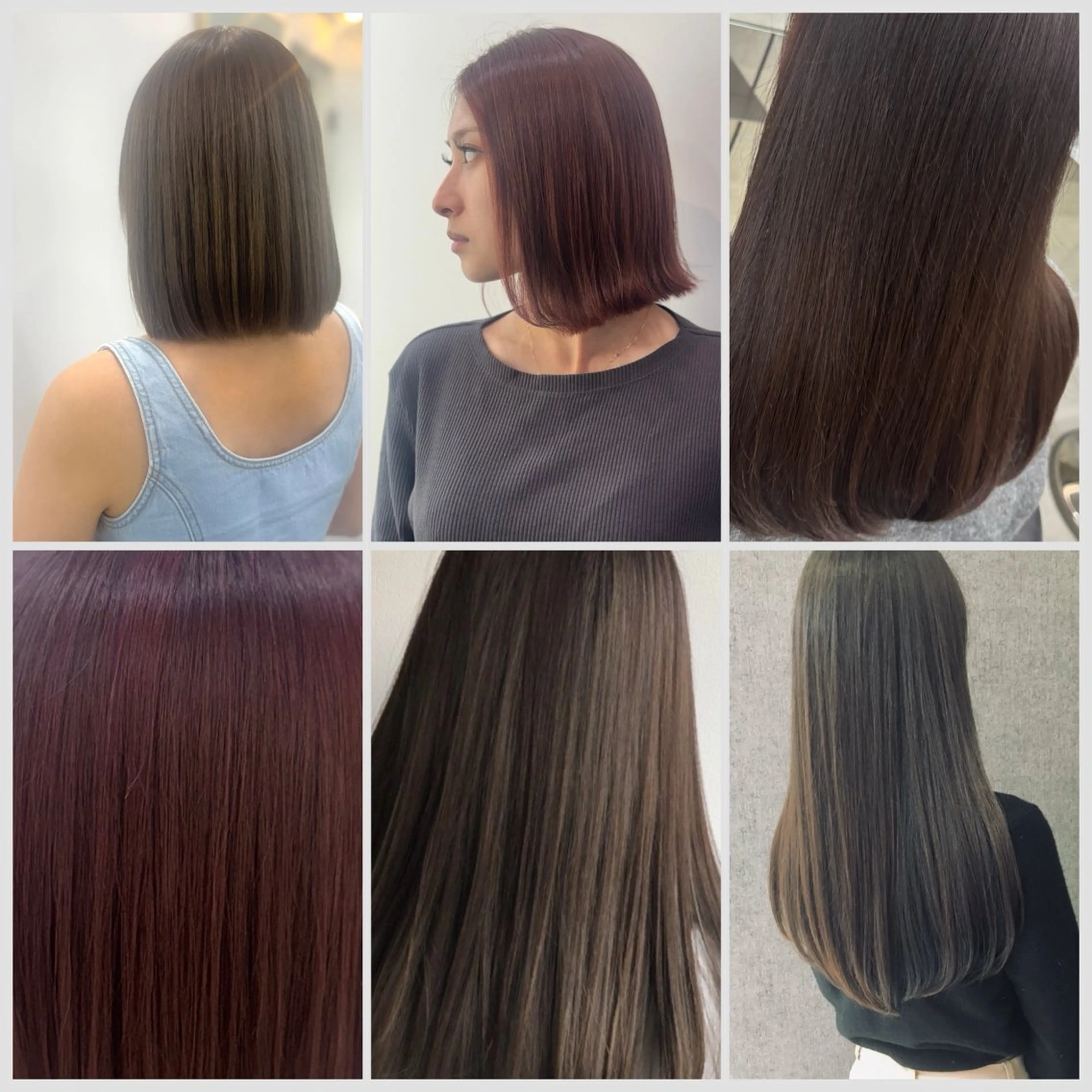 ロング カラー ブリーチ ブリーチなしカラー 似合わせカット loupメイ /福岡大名のヘアスタイル