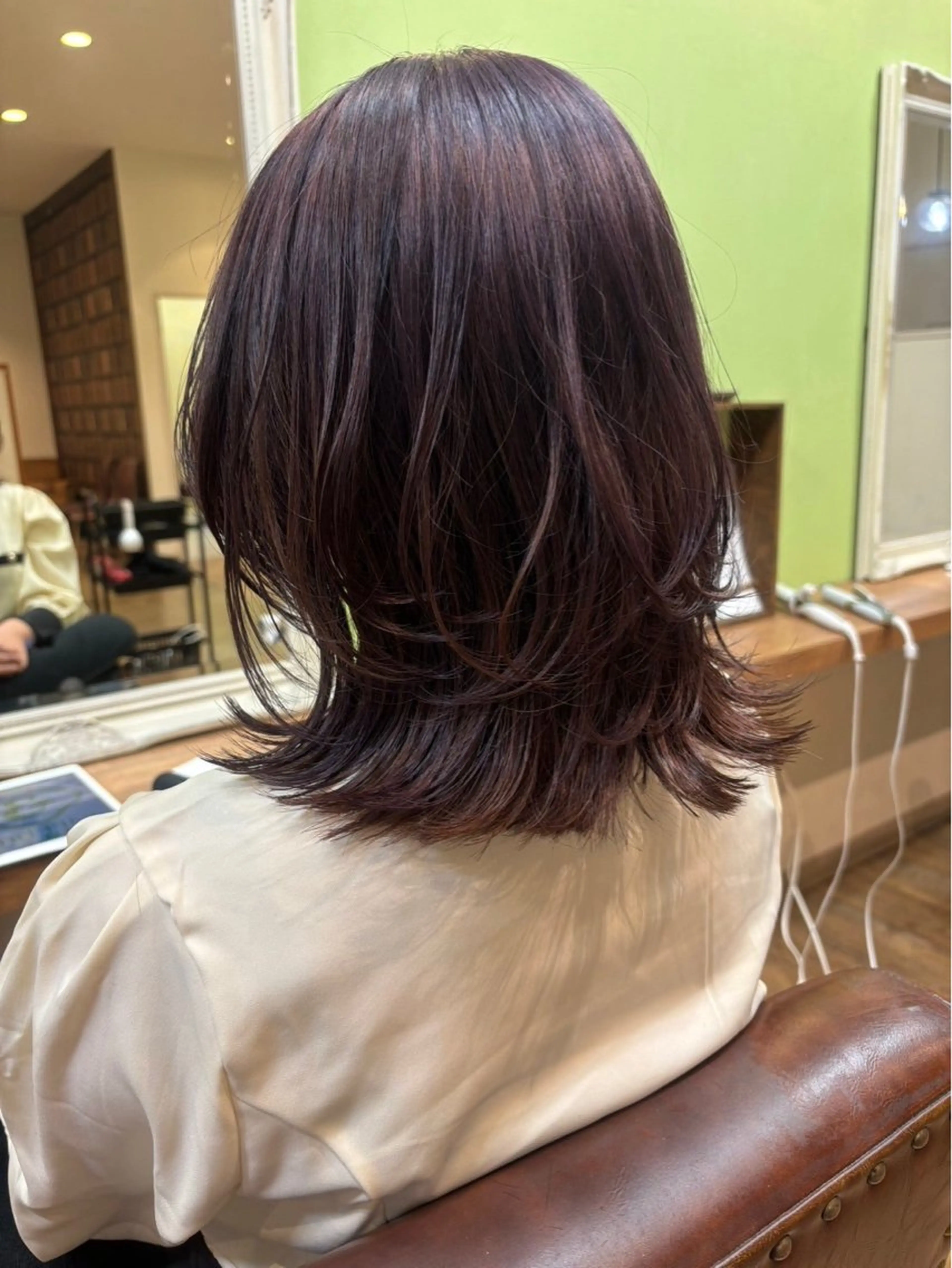 カラー 常藤 留佳のヘアスタイル