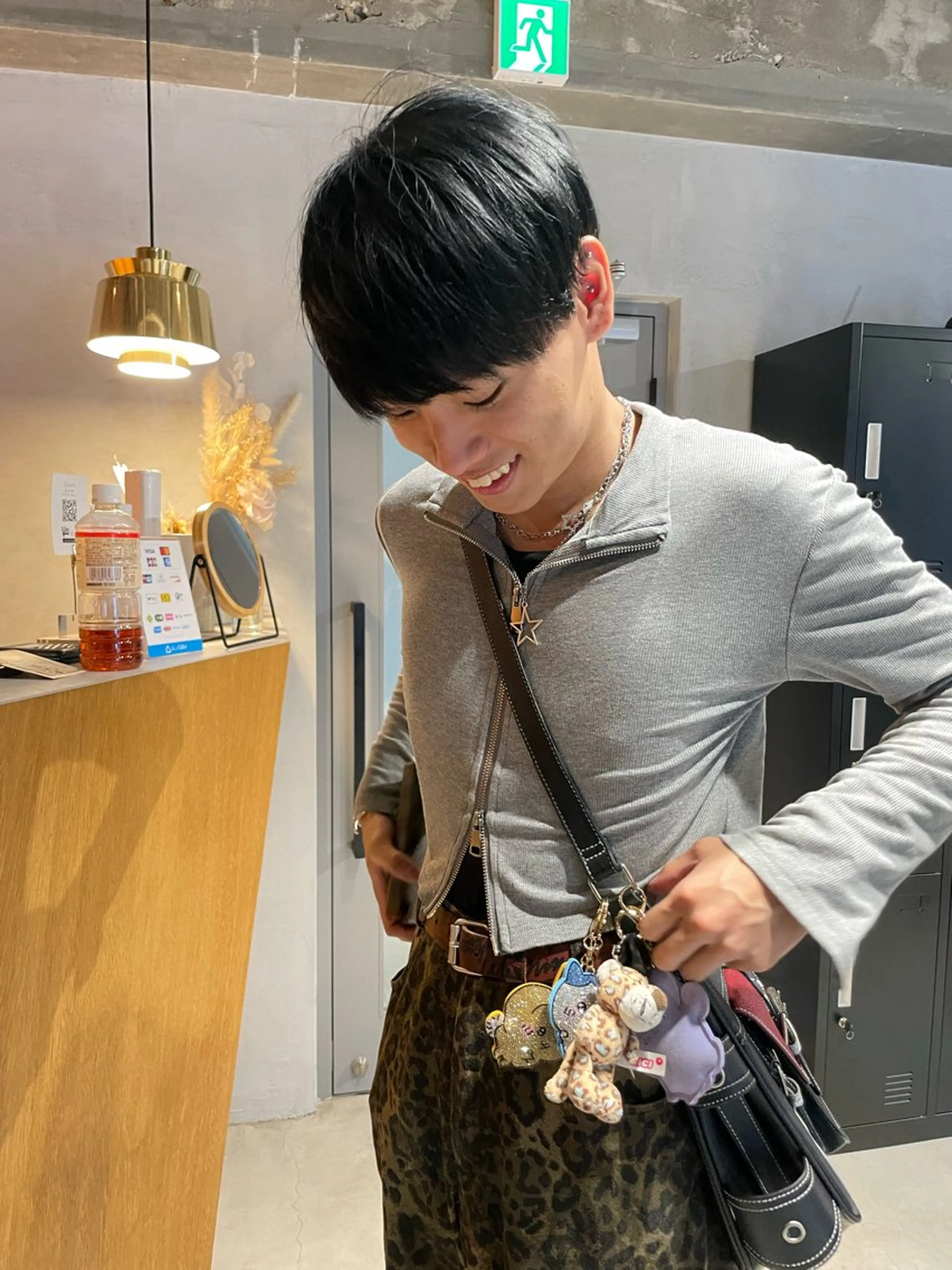 ミディアム カラー パーマ ヘアアレンジ メンズ カット 縮毛矯正 メンズ特化 しゅうへいのヘアスタイル