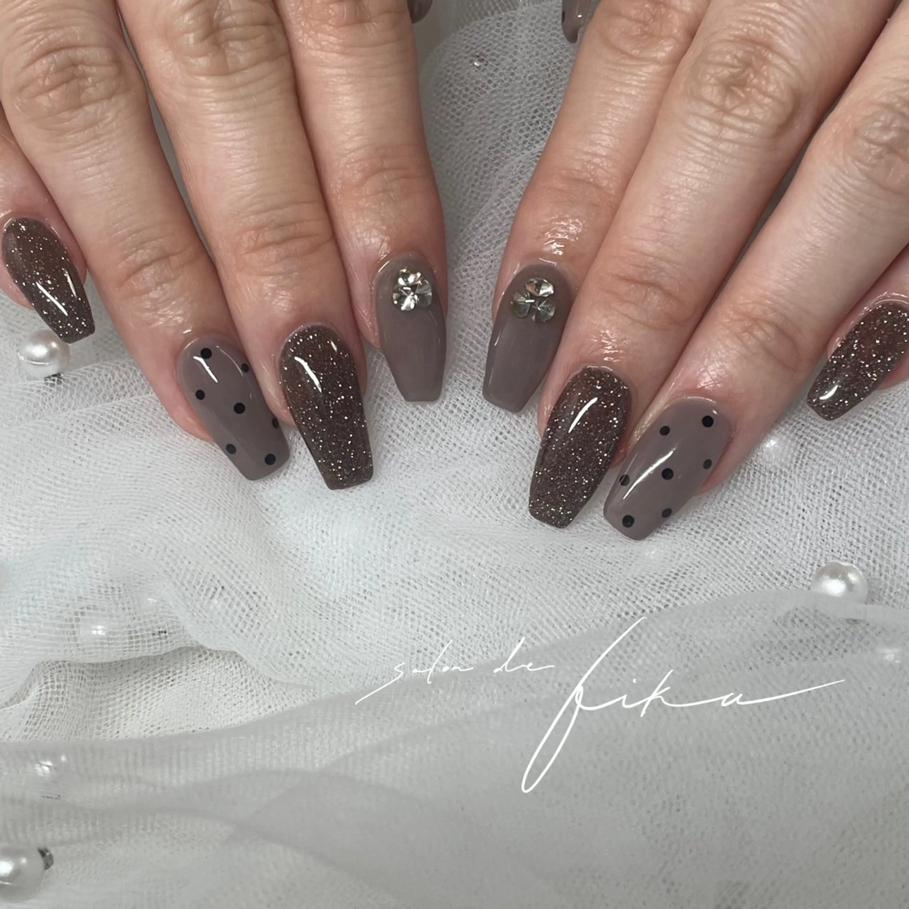 ネイル ハンドネイル Saki 【パラジェル取扱店】のネイルデザイン