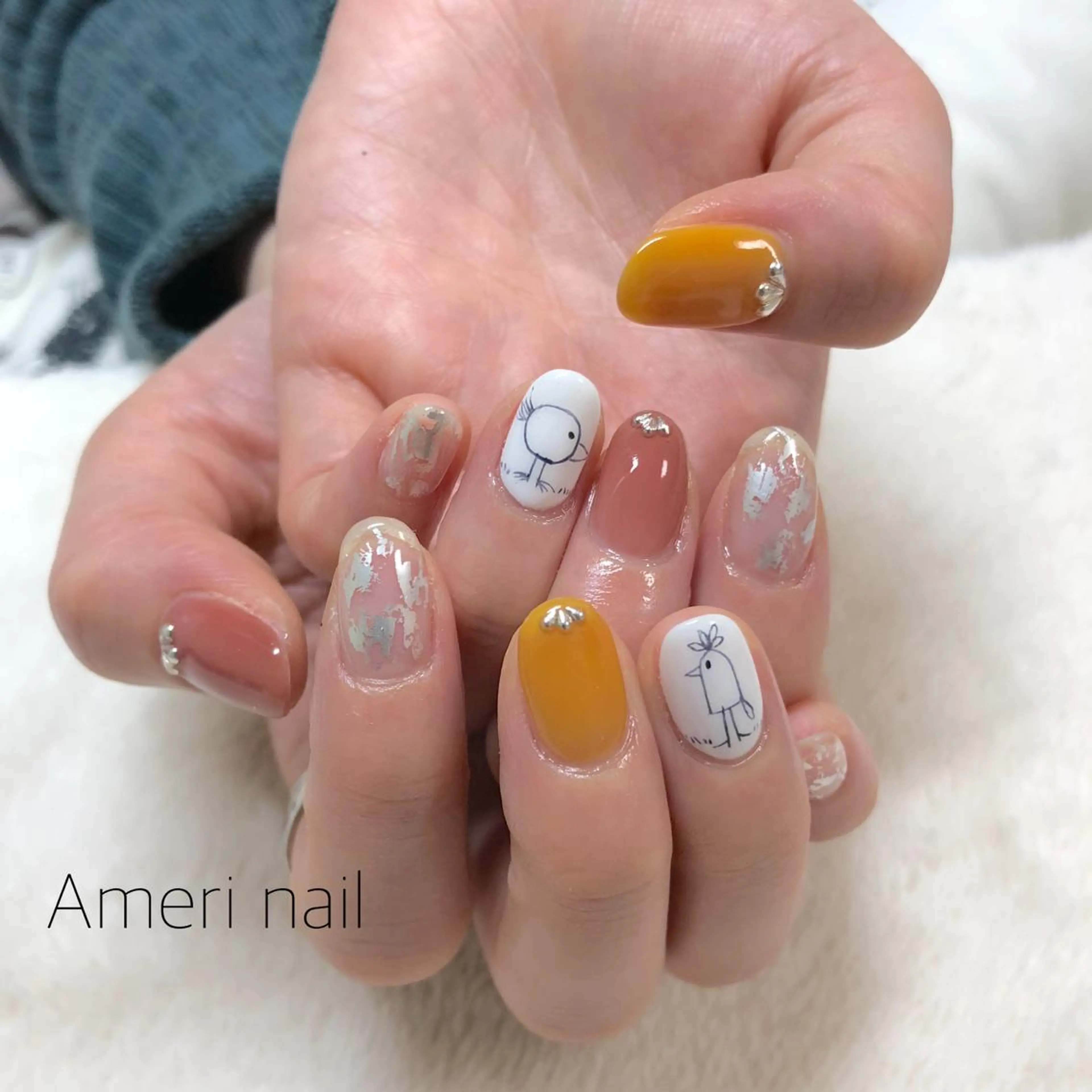 ネイル ハンドネイル Ameri nail /UKIのネイルデザイン
