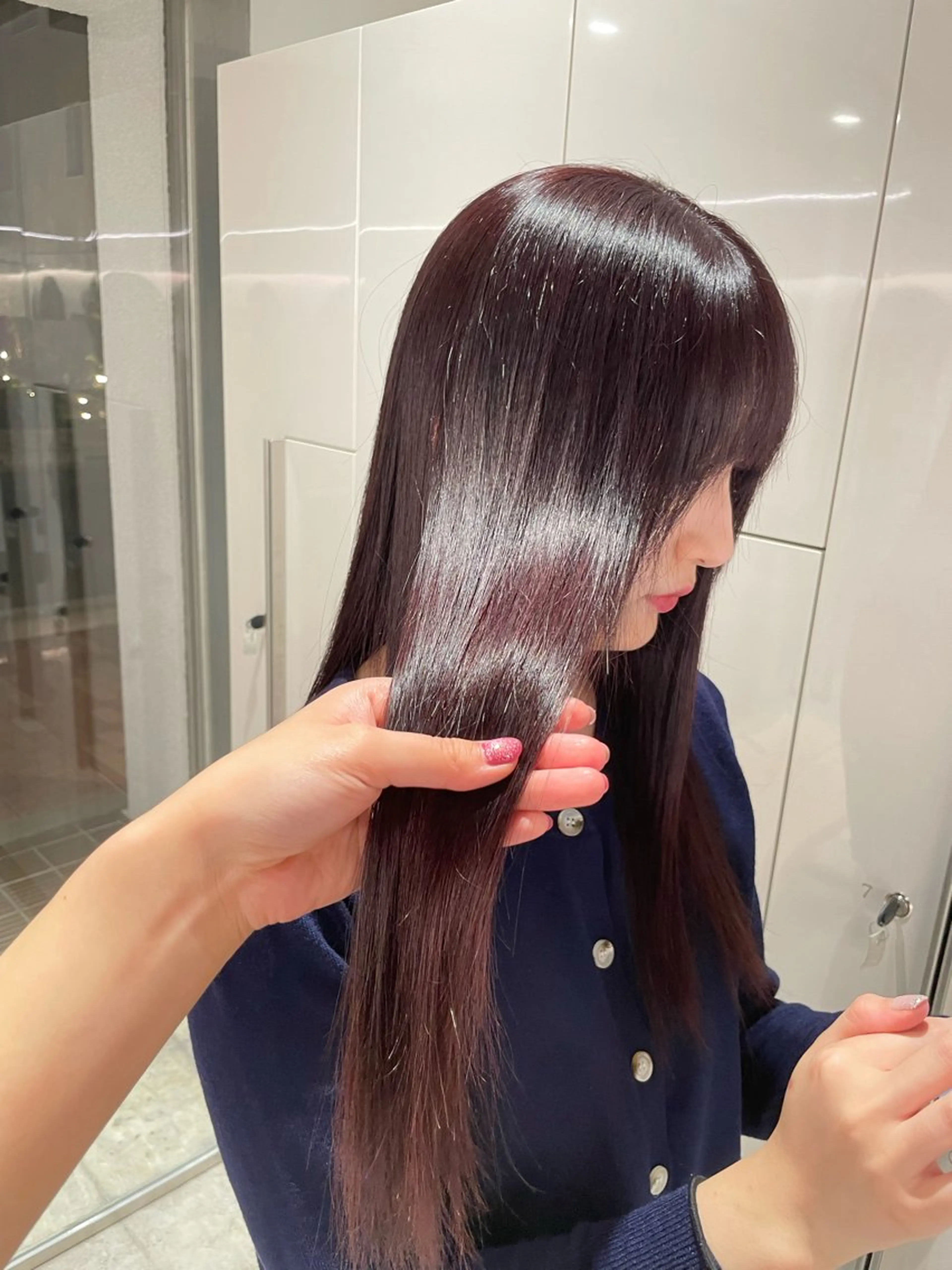 ロング an🦋ショートボブ 【蔵前】のヘアスタイル