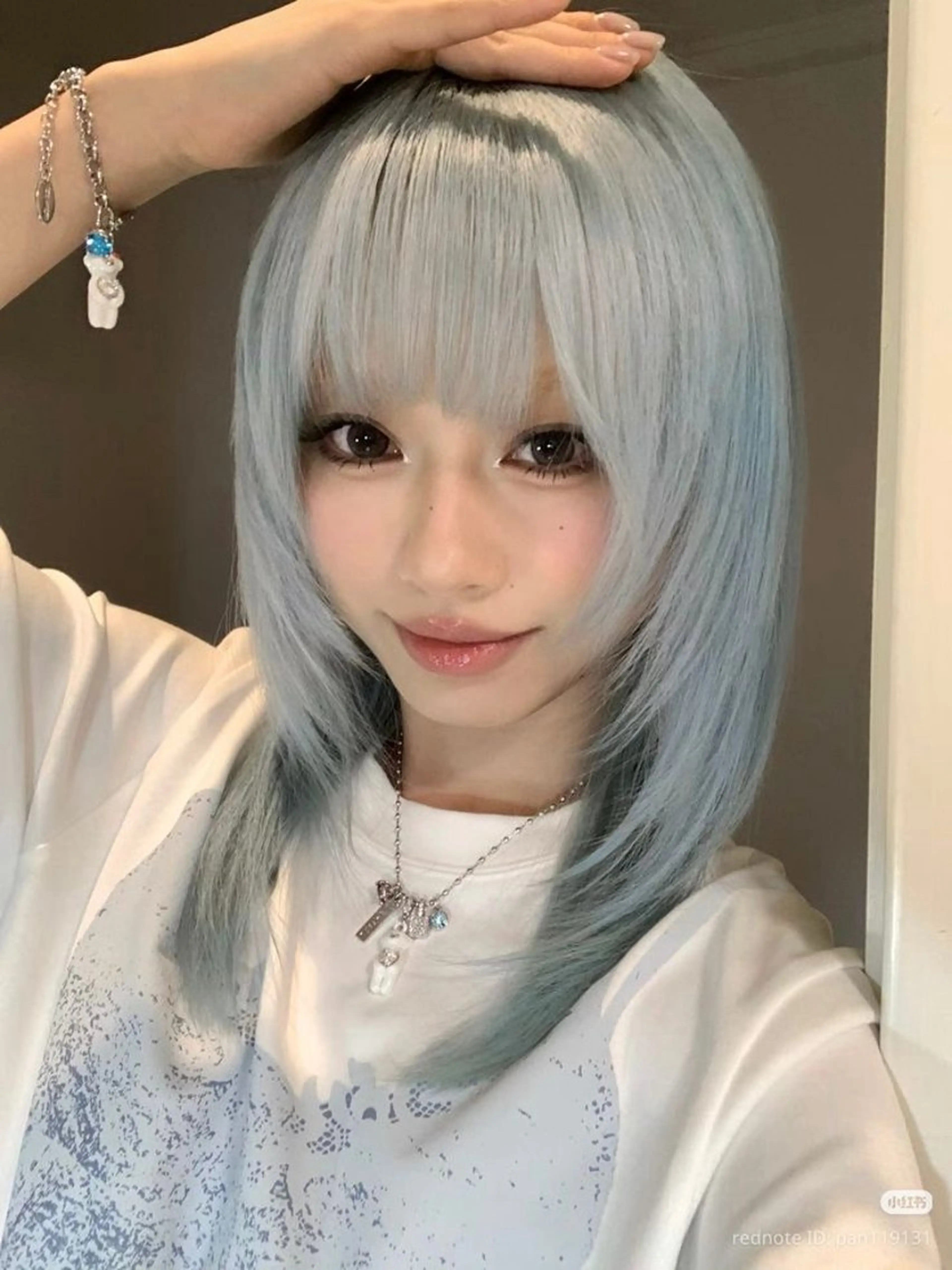 minimo限定🩵2ブリーチ+カラー+レイヤーカット+うるつやトリートメント✩.*˚の写真