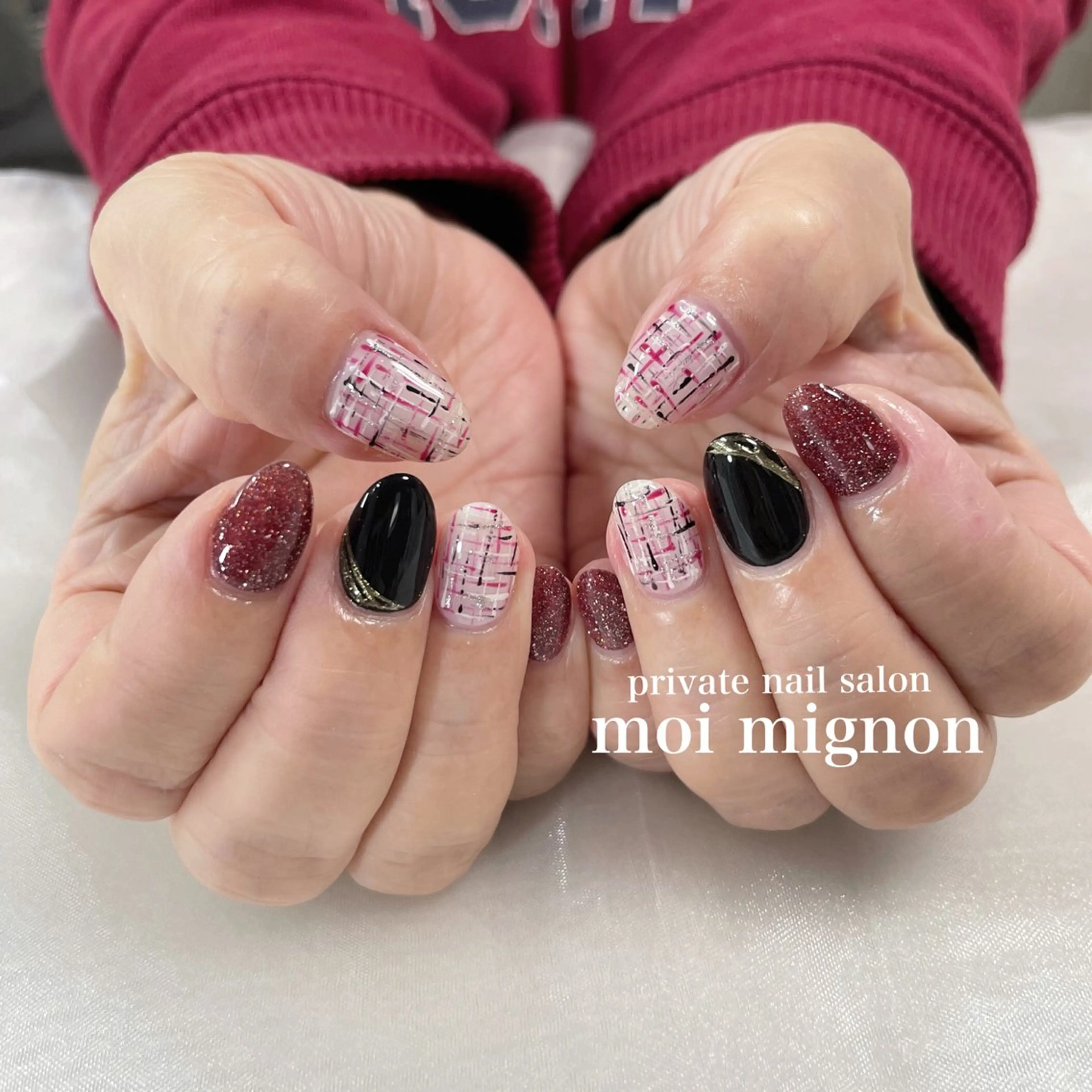 ネイル ミラーネイル ハンドネイル nailist Aki♡のネイルデザイン