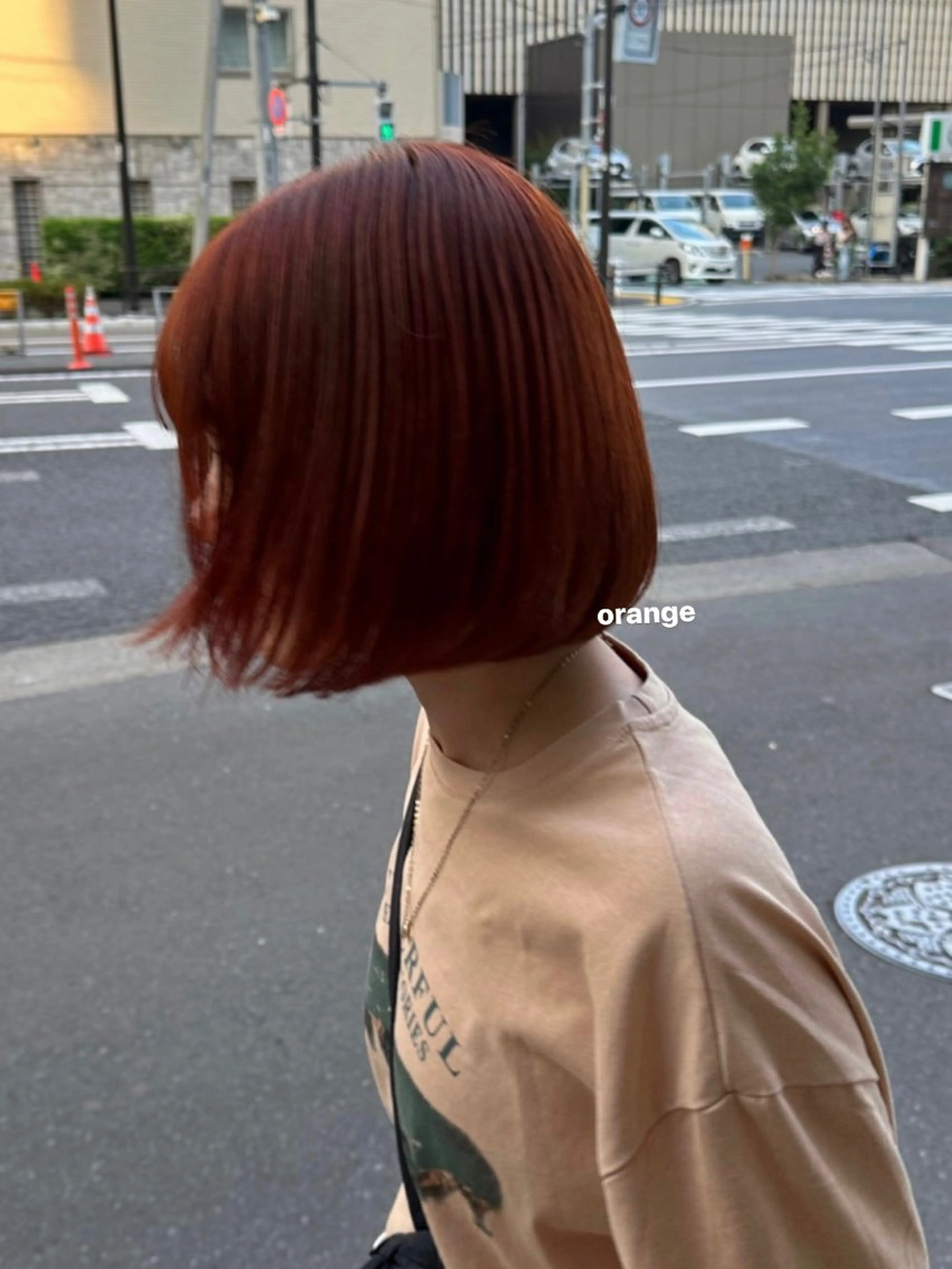 ショート カラー カット ヘアカラー トリートメント 暖色カラー/レイヤー 🌙 オノユリカのヘアスタイル
