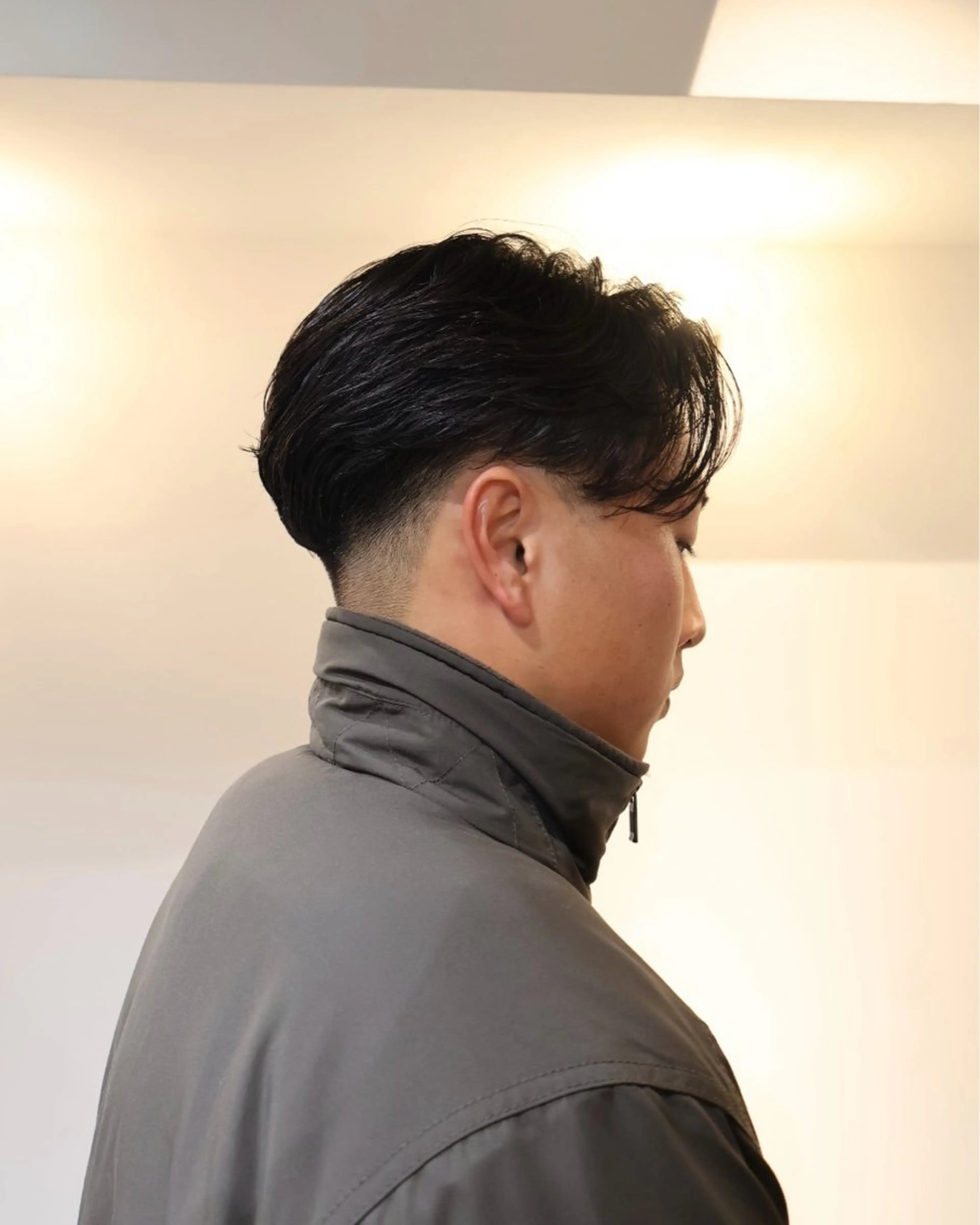 パーマ メンズ カット パーマ 心櫻/メンズパーマ/ ニュアンス/フェザーのヘアスタイル