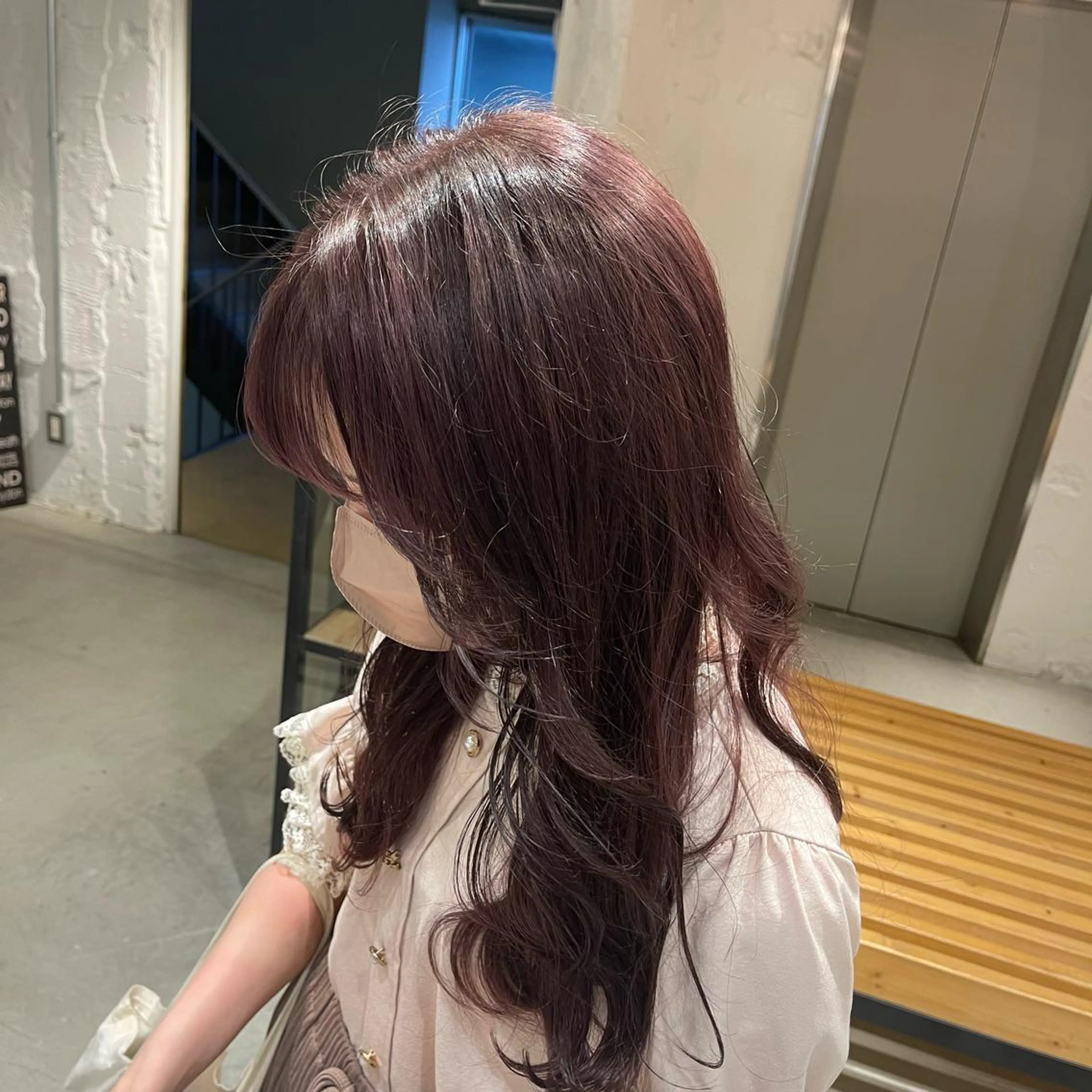 ロング カラー nameless miichiのヘアスタイル