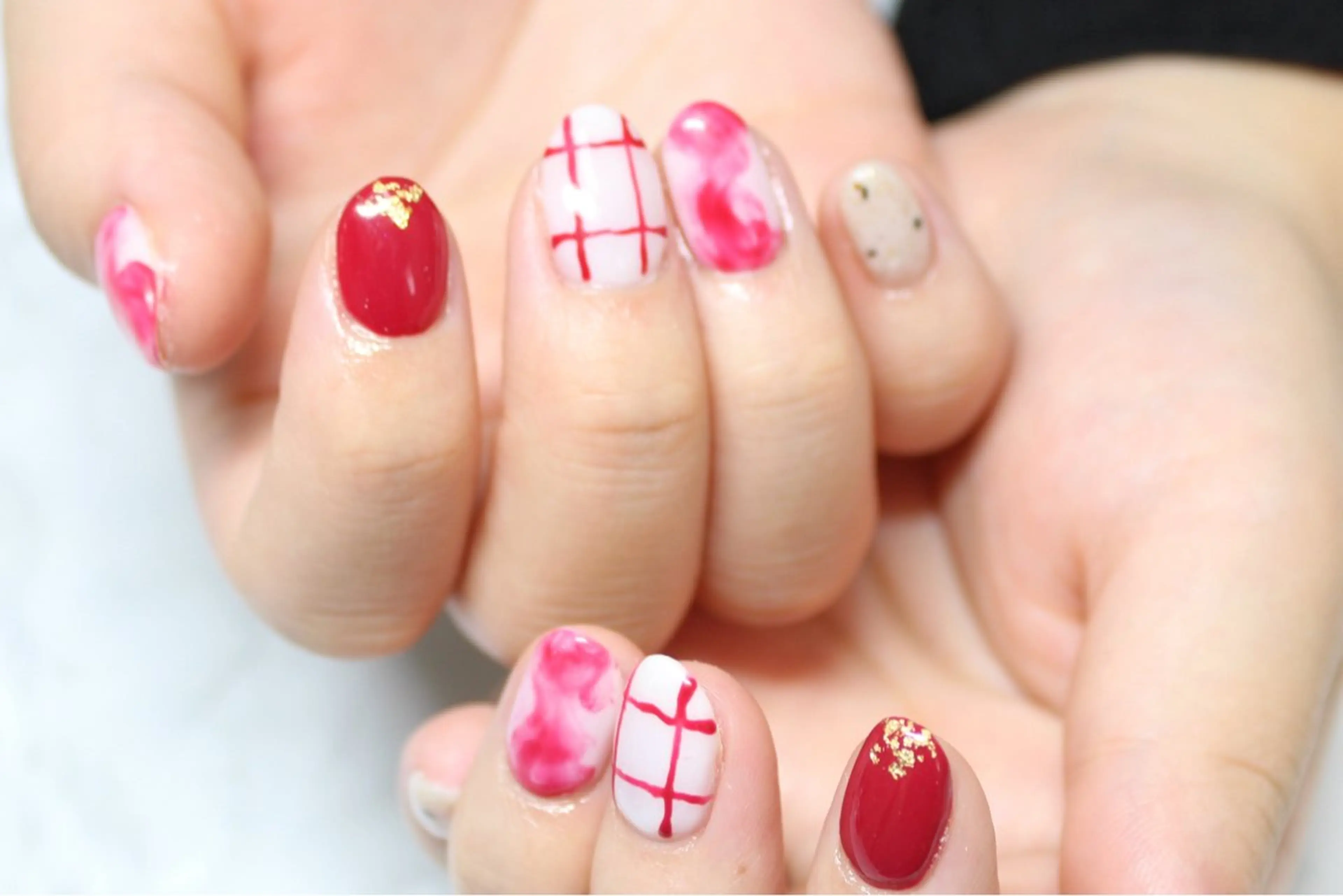 ネイル アートネイル レイジー スワンのネイルデザイン