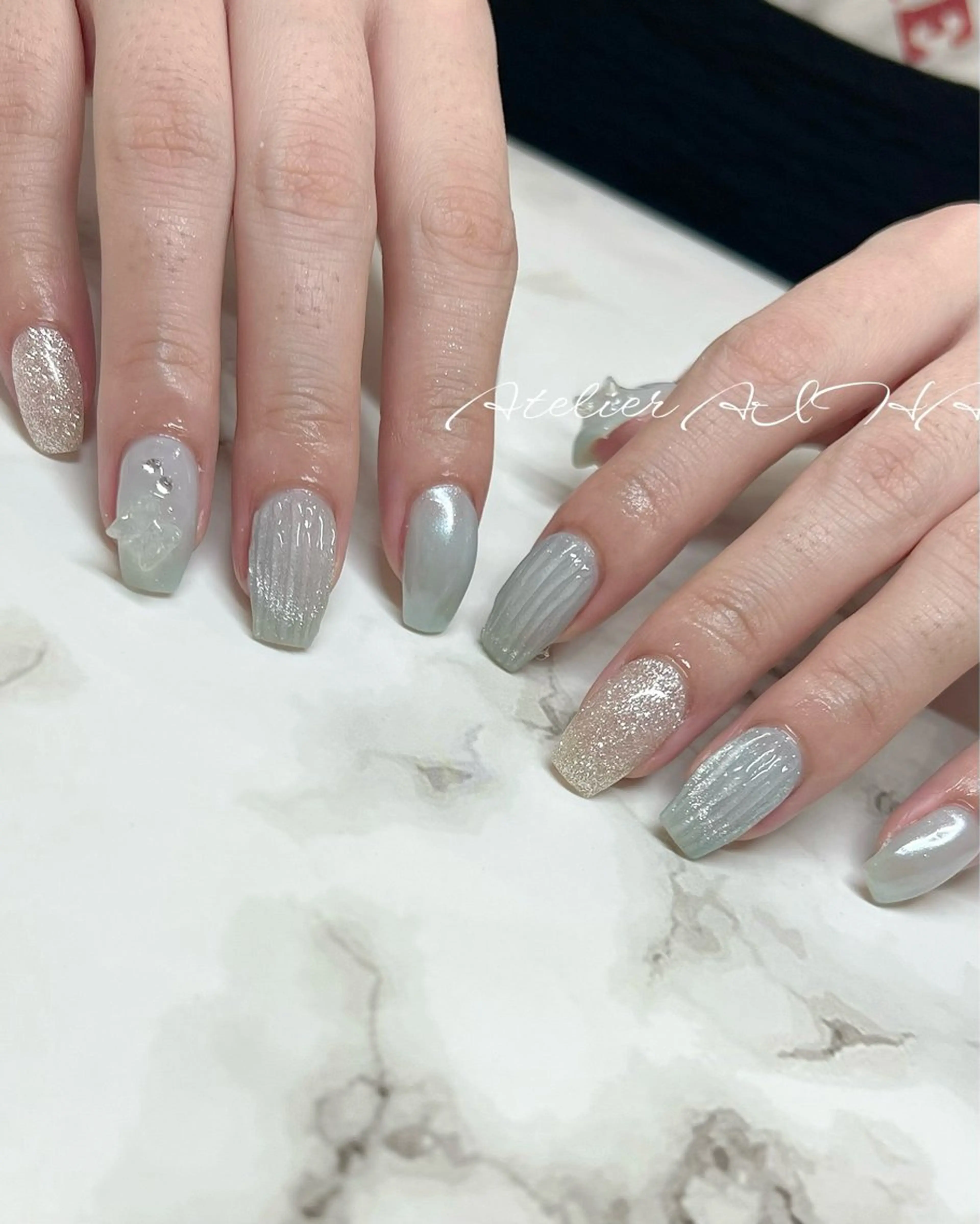 ミディアム アトリエAIHA所属・アトリエAIHA★ フィルイン推奨サロンのネイルデザイン