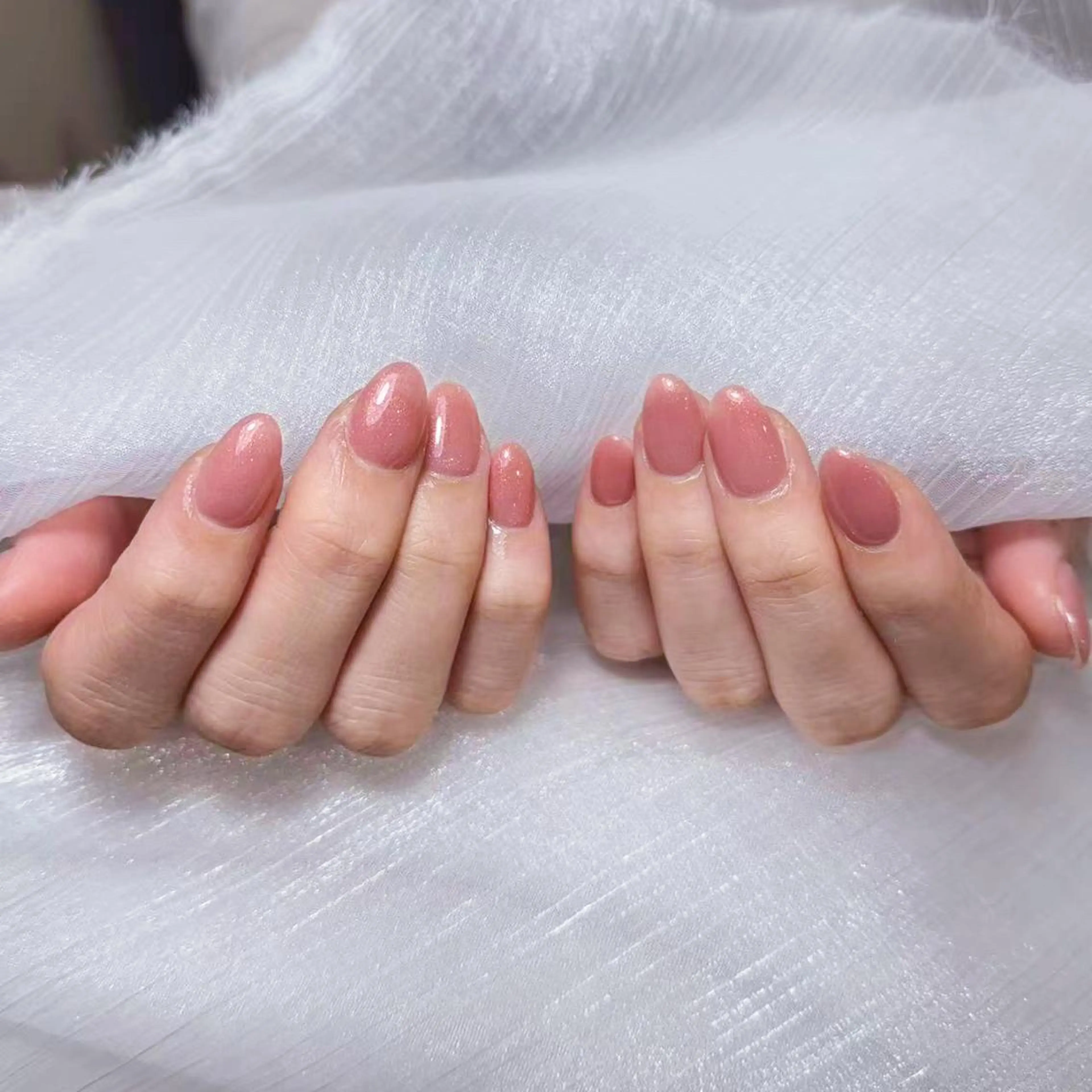 ネイル アートネイル オーロラネイル ガーリー キラキラネイル 韓国ネイル ハンドネイル DIAMOND 💅のネイルデザイン