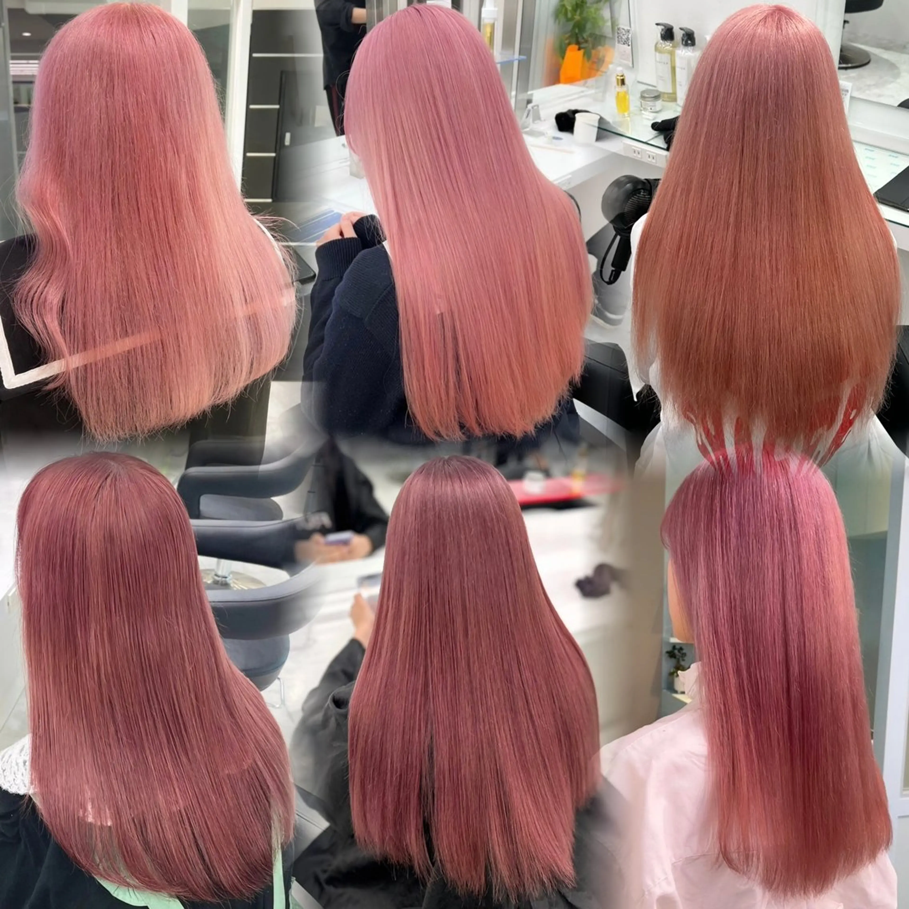 ロング カラー 🩷暖色カラー🩷 BONのヘアスタイル