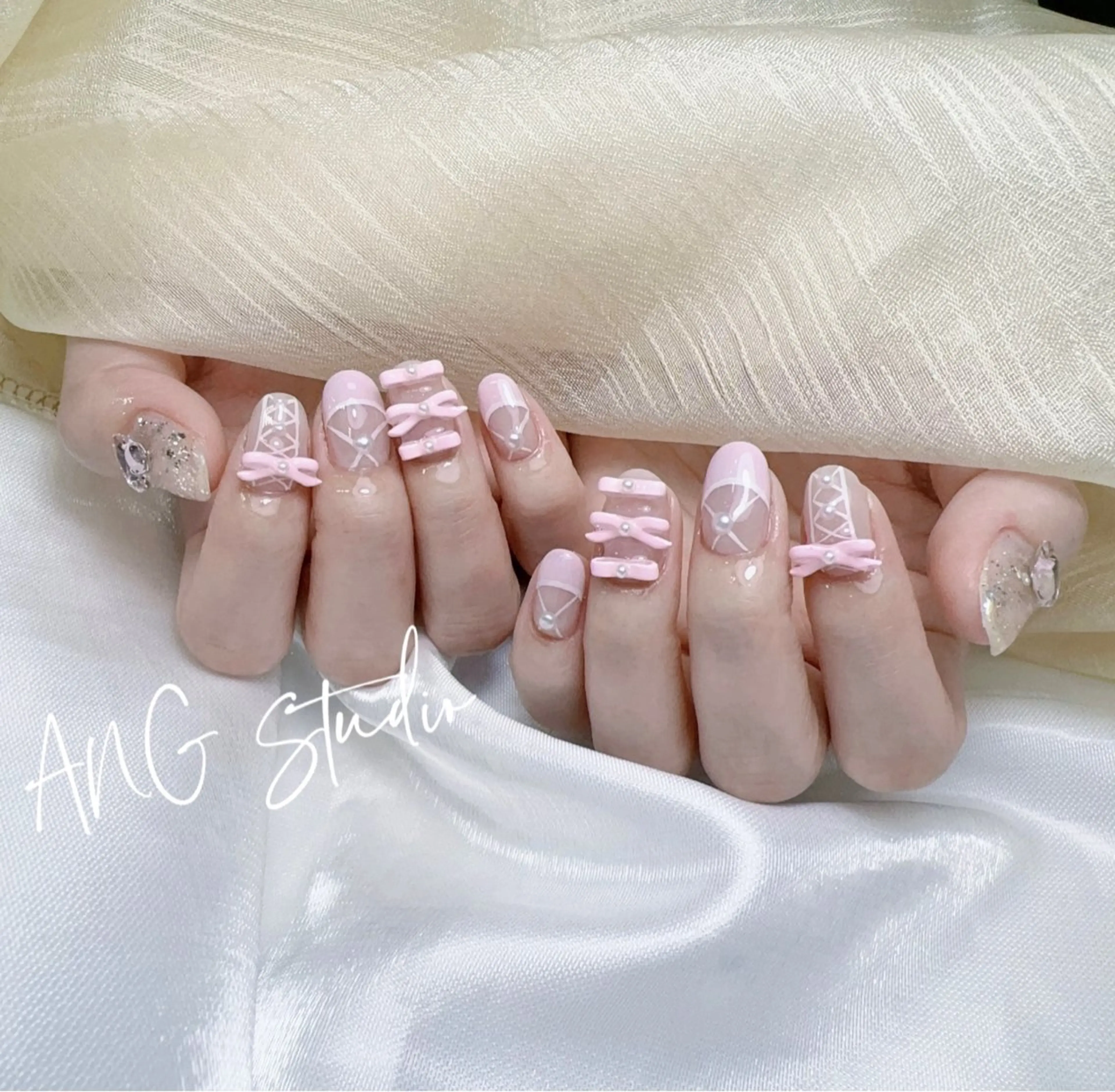 ネイル ハンドネイル ハンドケア ANG Studioのネイルデザイン
