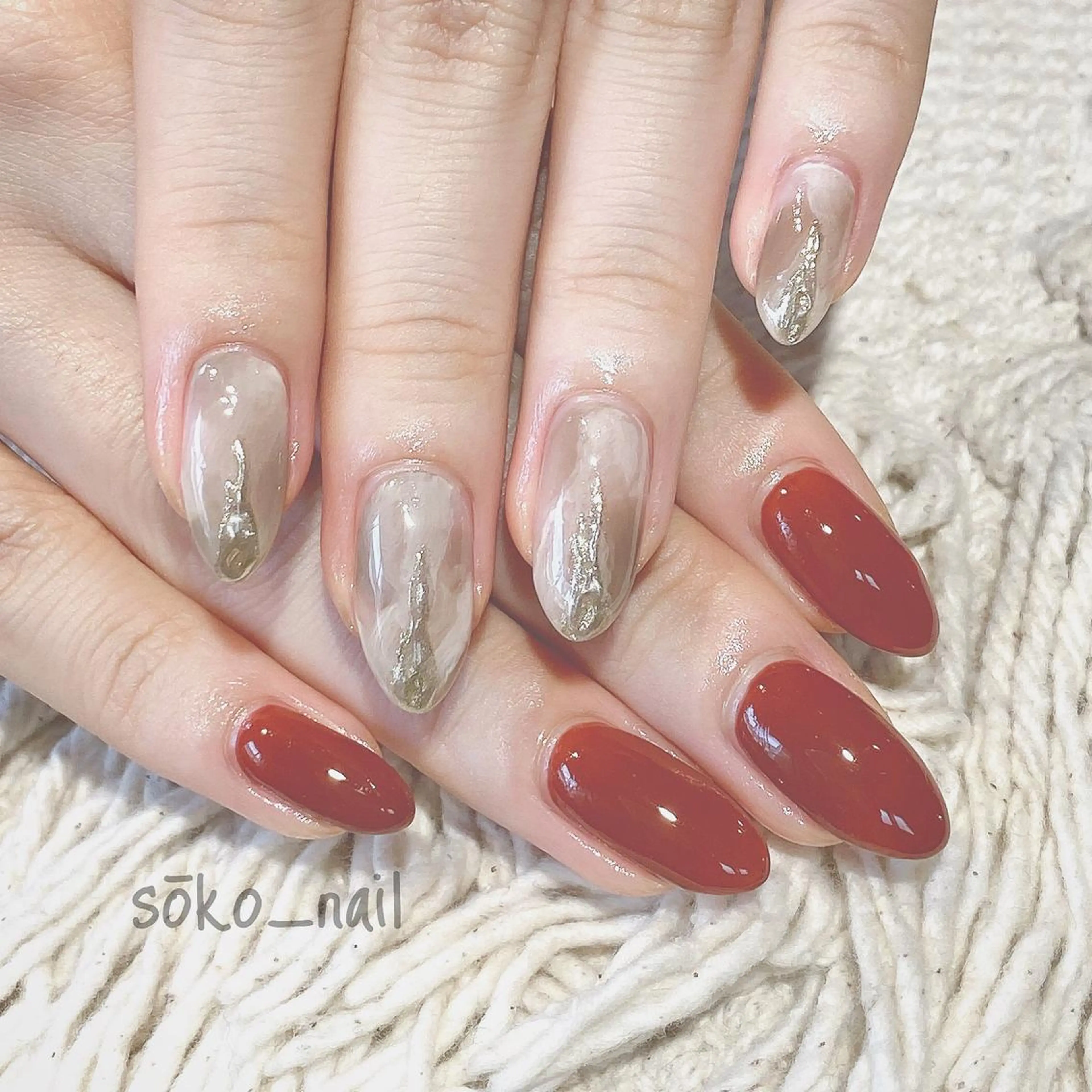 ネイル ハンドネイル sōko Hair&Nail Salon所属・megu  / sōko nailのネイルデザイン