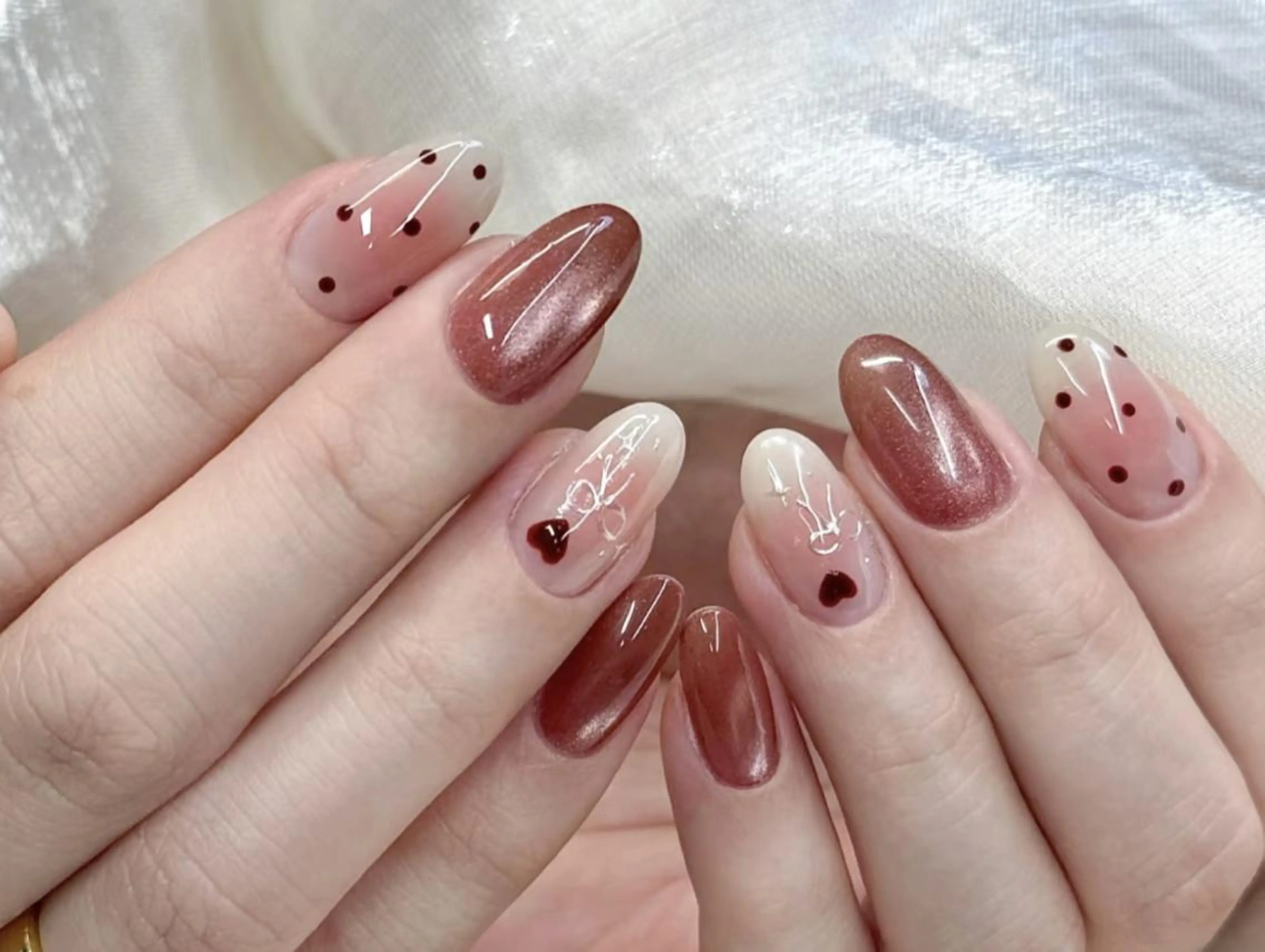 ネイル ハンドネイル By moonネイル 🌷ワンホン/韓国風のネイルデザイン