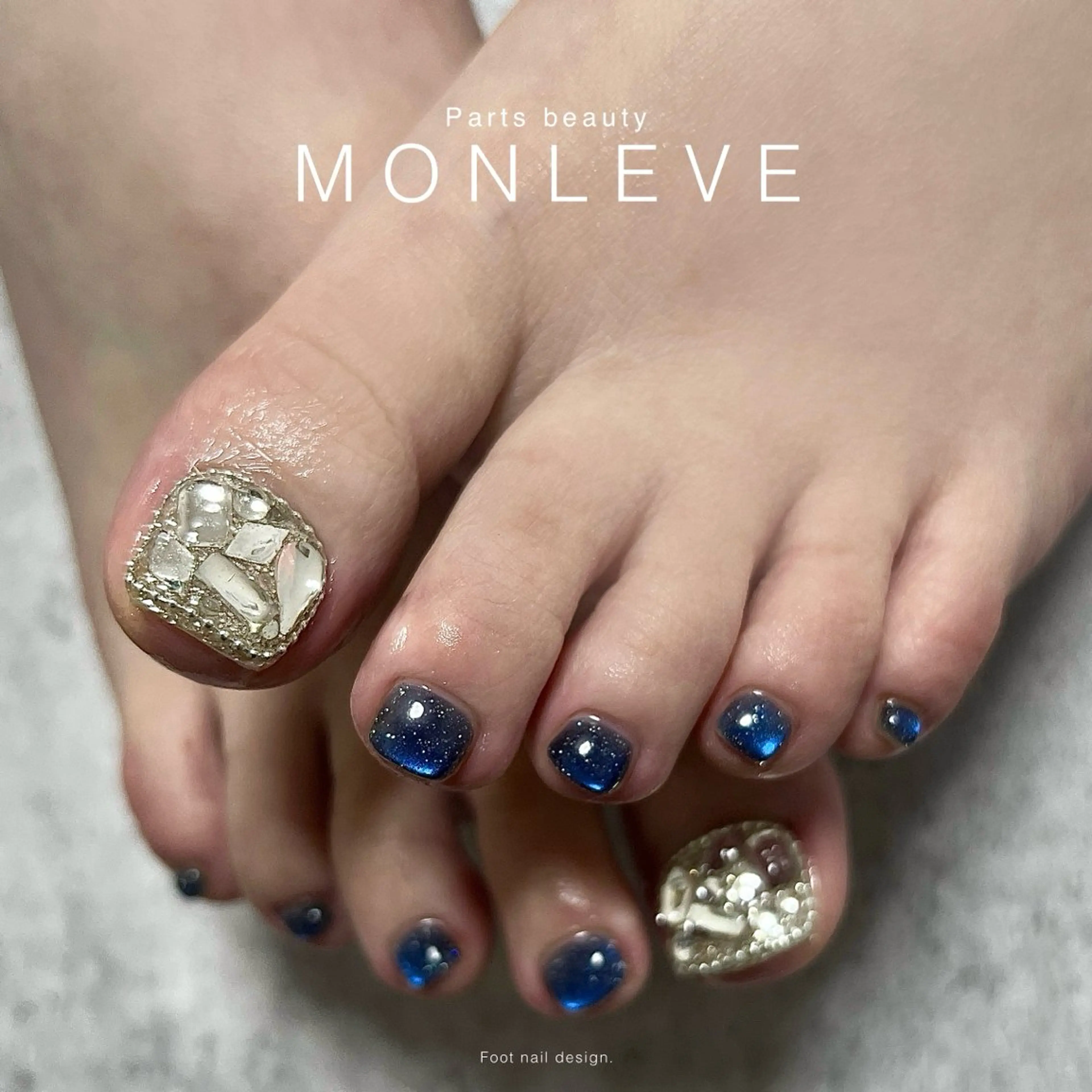 ネイル フットネイル Monleve Hiroのネイルデザイン