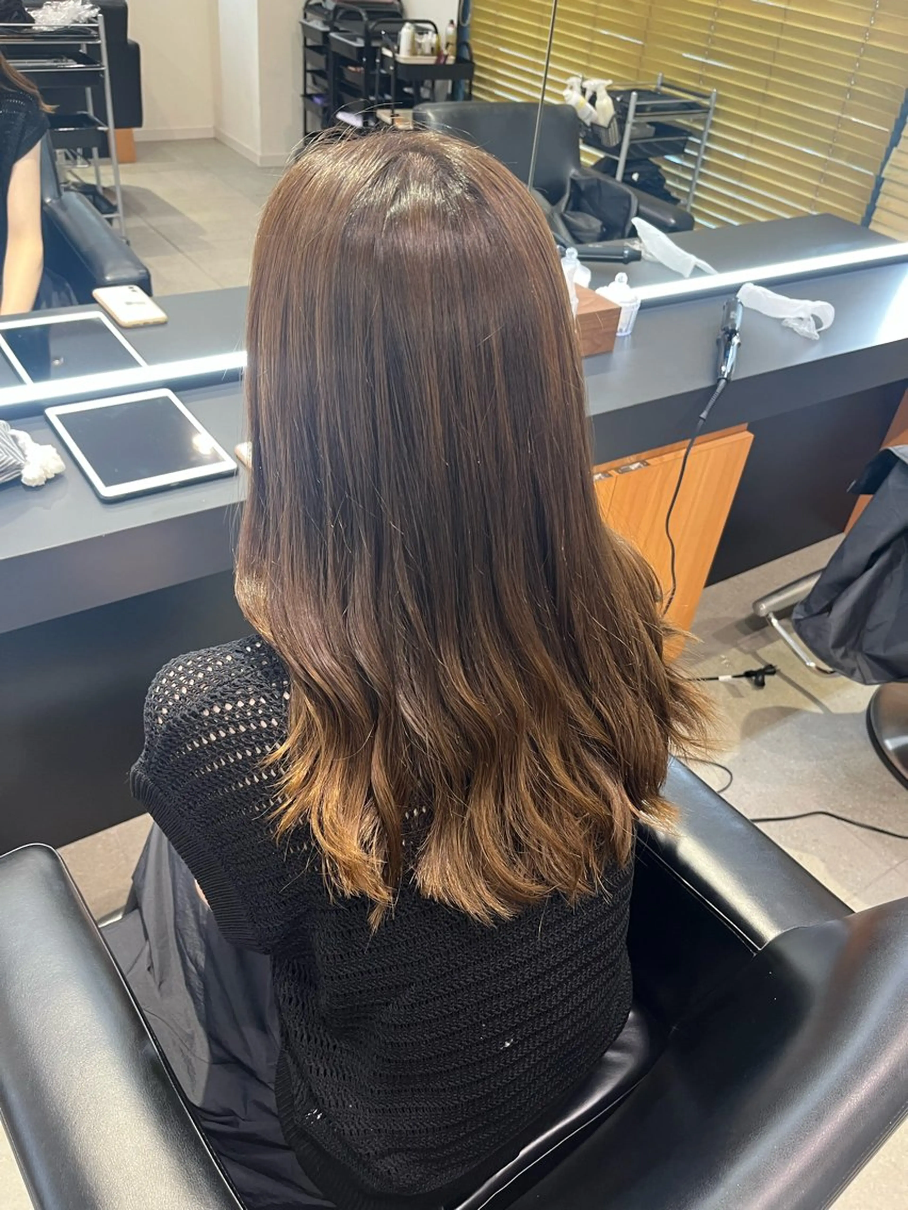 セミロング ERII /伏見・栄 カットモデル募集中！のヘアスタイル