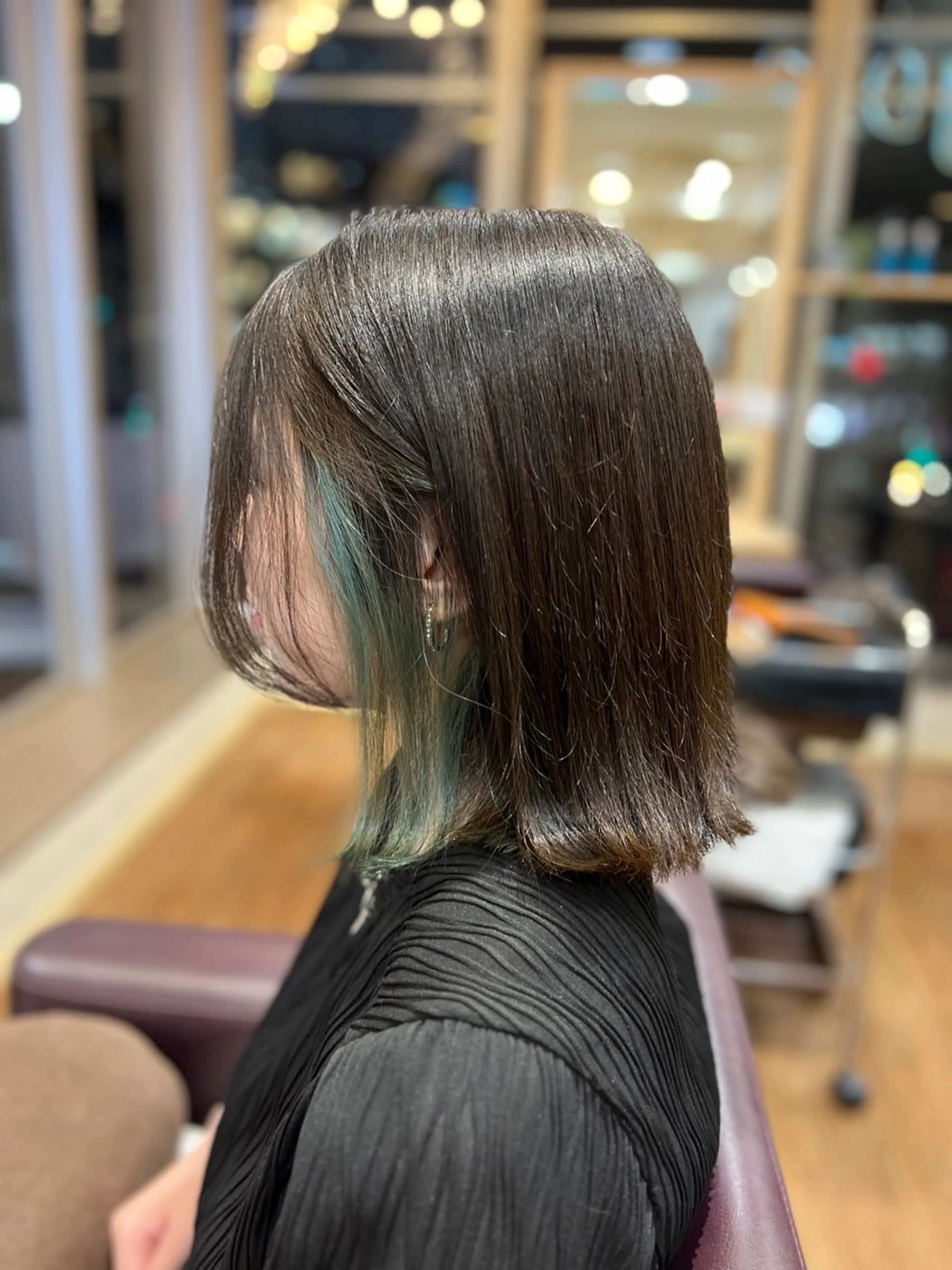 ミディアム 小林 光紗のヘアスタイル