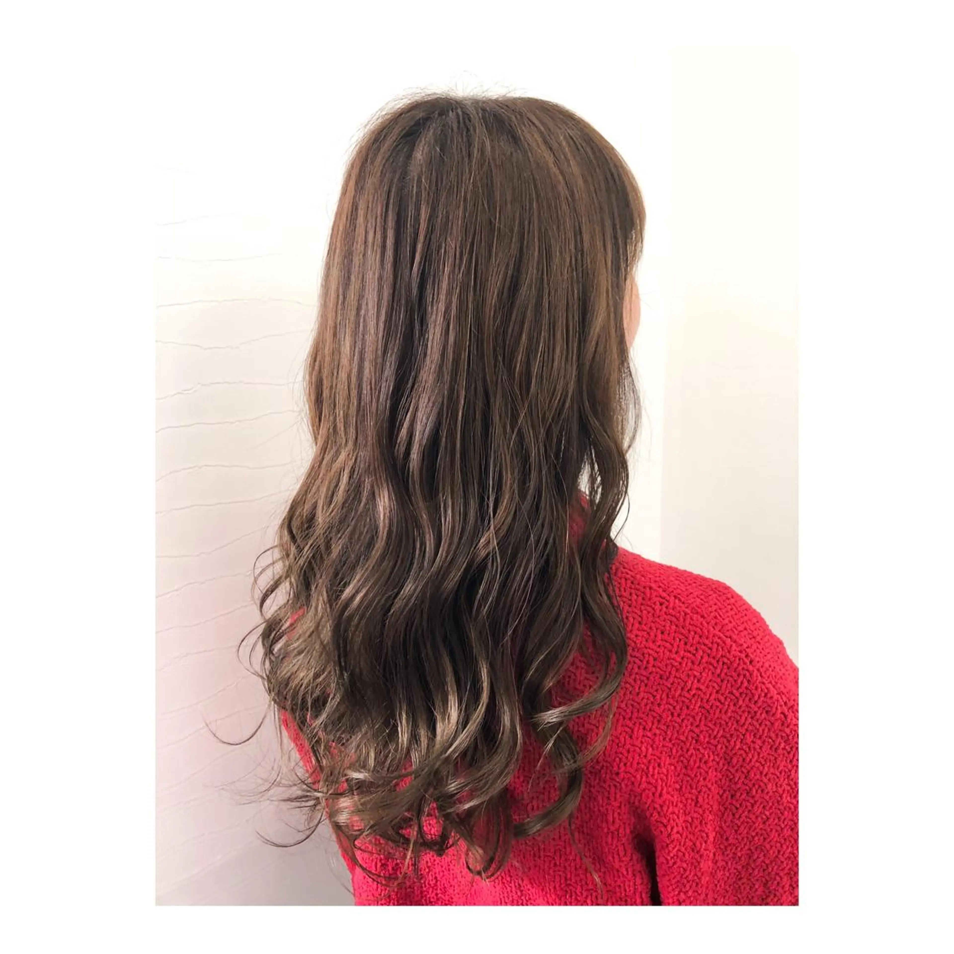 ロング カラー YUIMARL なつきのヘアスタイル