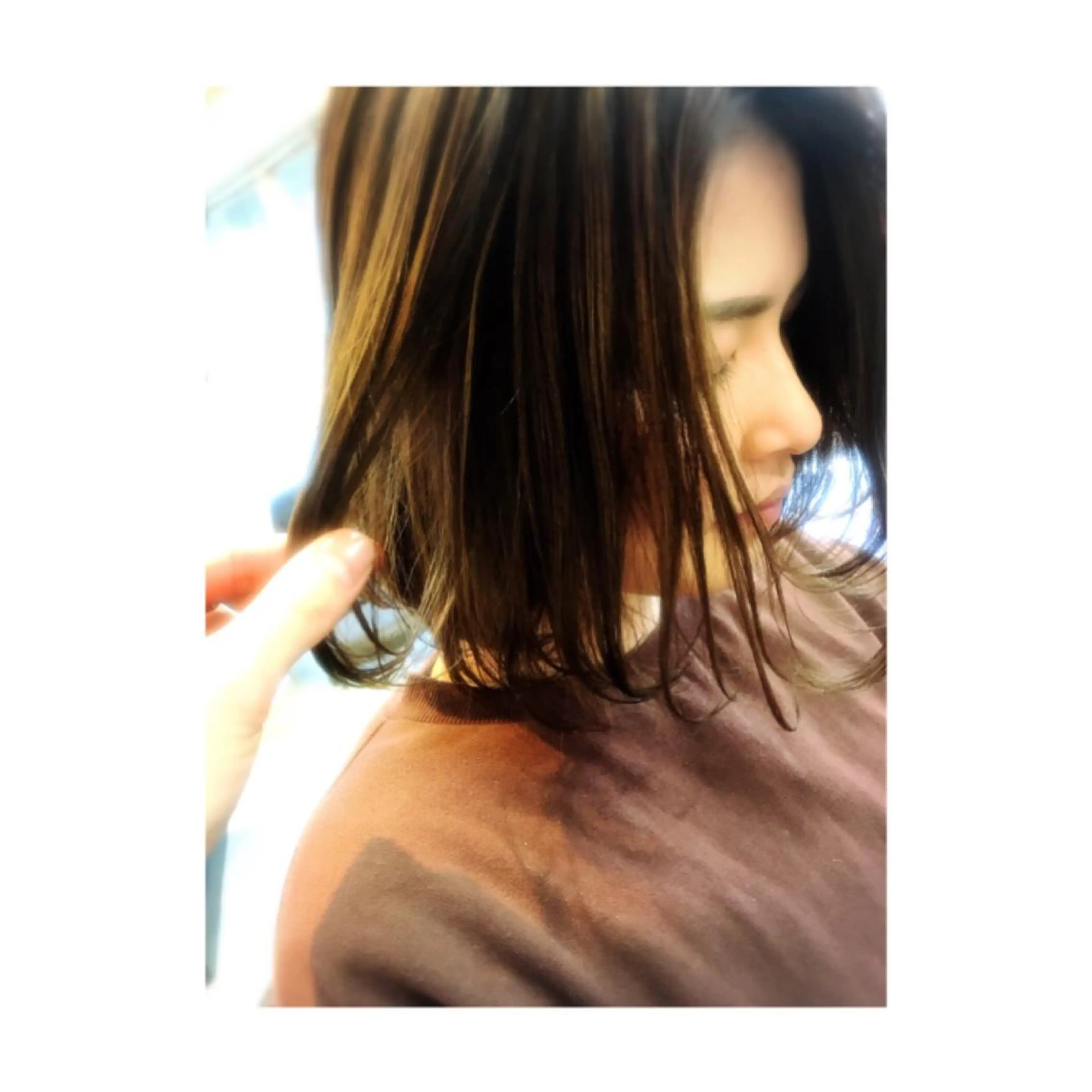 ミディアム カラー ヨシダ トオルのヘアスタイル