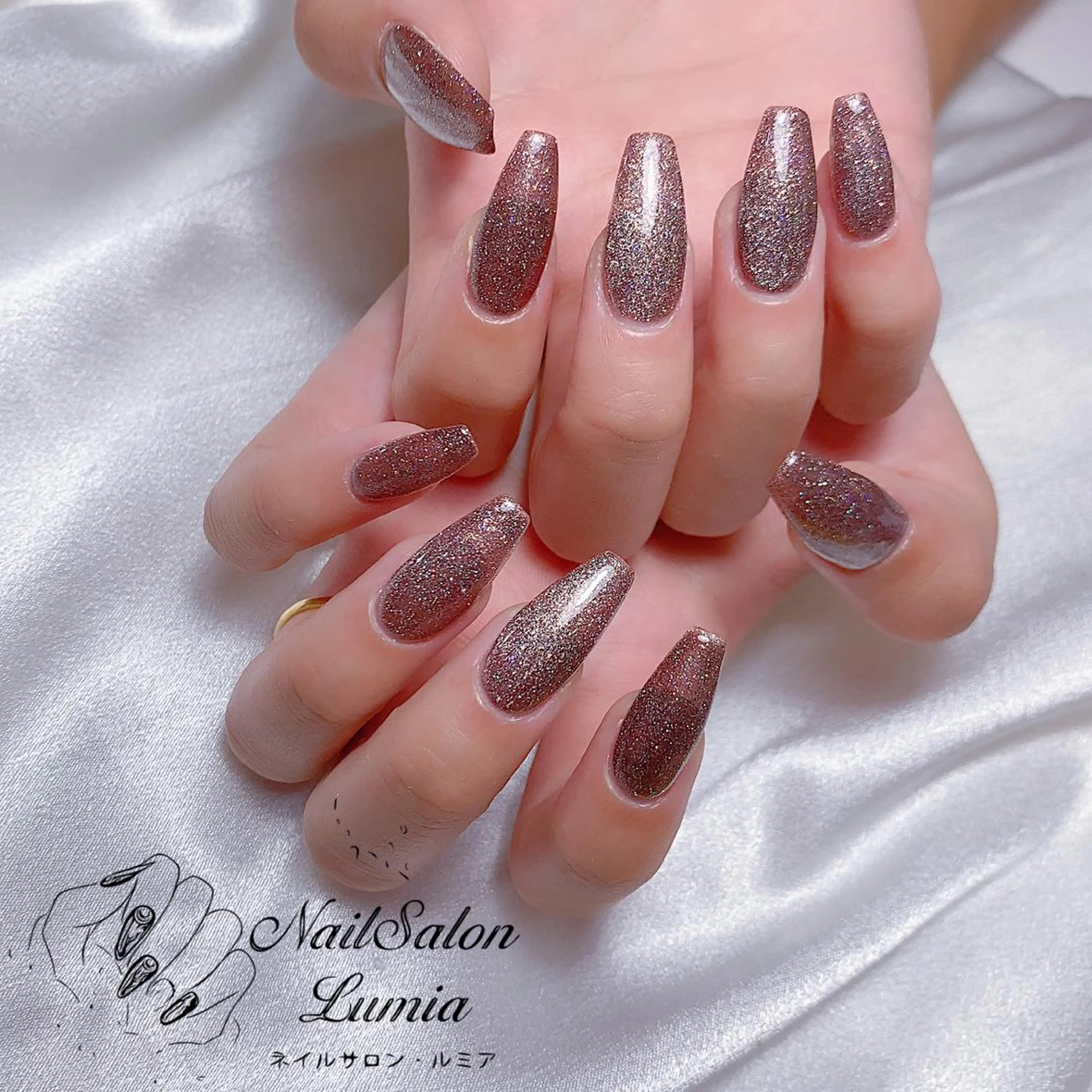 ネイル ハンドネイル ネイルサロン ルミア Lumia 店長のネイルデザイン
