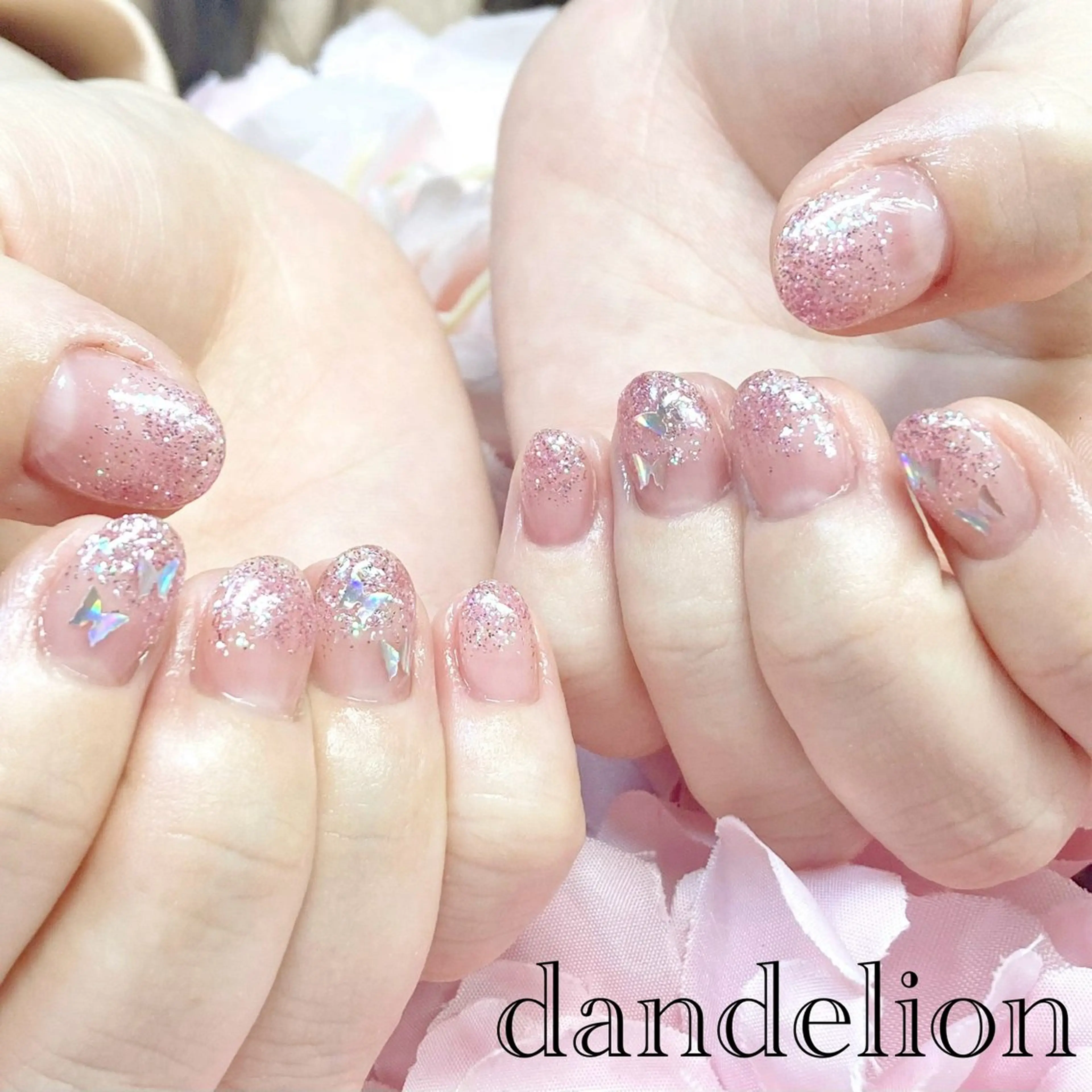 ネイル ハンドネイル ハンドケア dandelion ダンデライオンのネイルデザイン