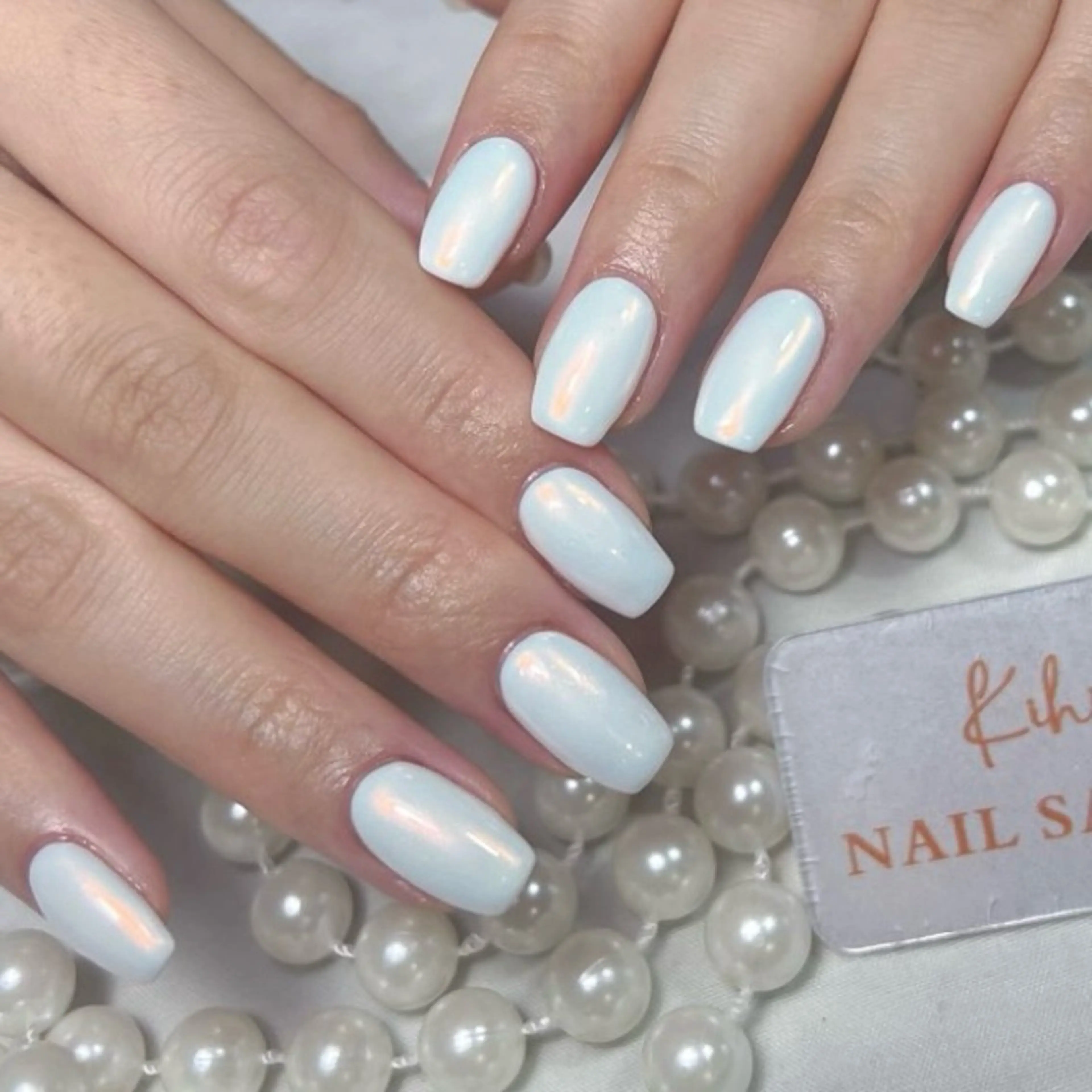 ネイル アートネイル フレンチネイル ジェルネイル グラデーション 韓国ネイル ハンドネイル 久保田 マリコのネイルデザイン